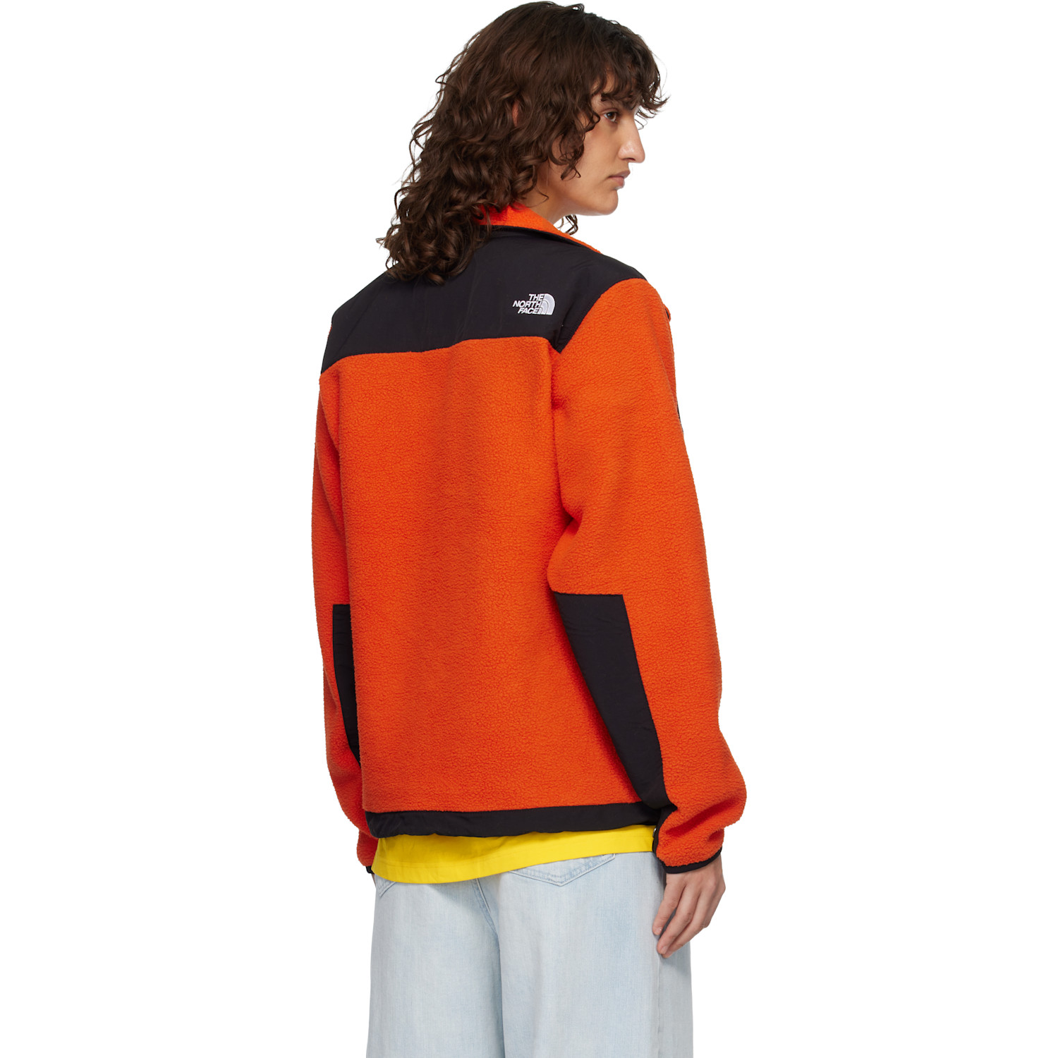  The North Face Orange Retro Denali Jacket 