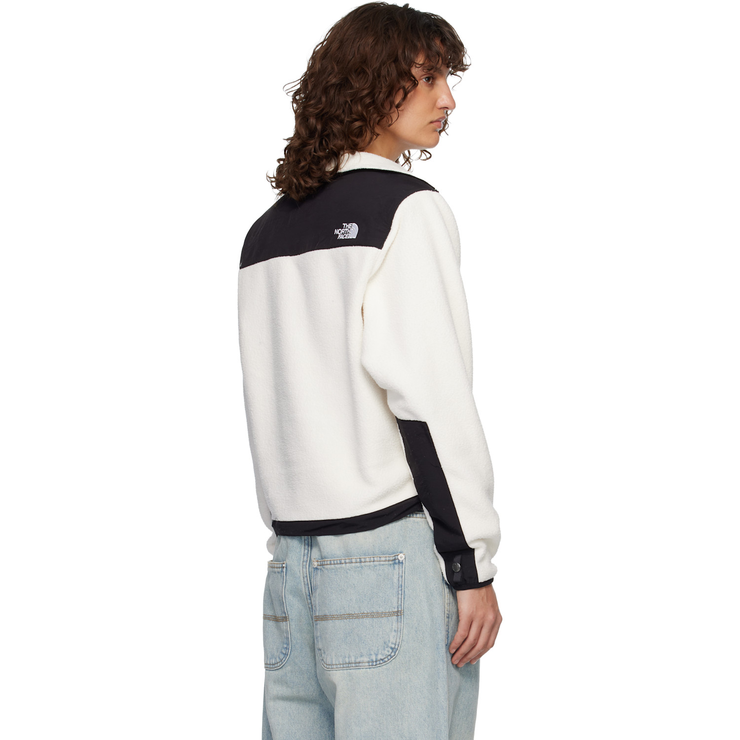 The North Face White Retro Denali Jacket 
