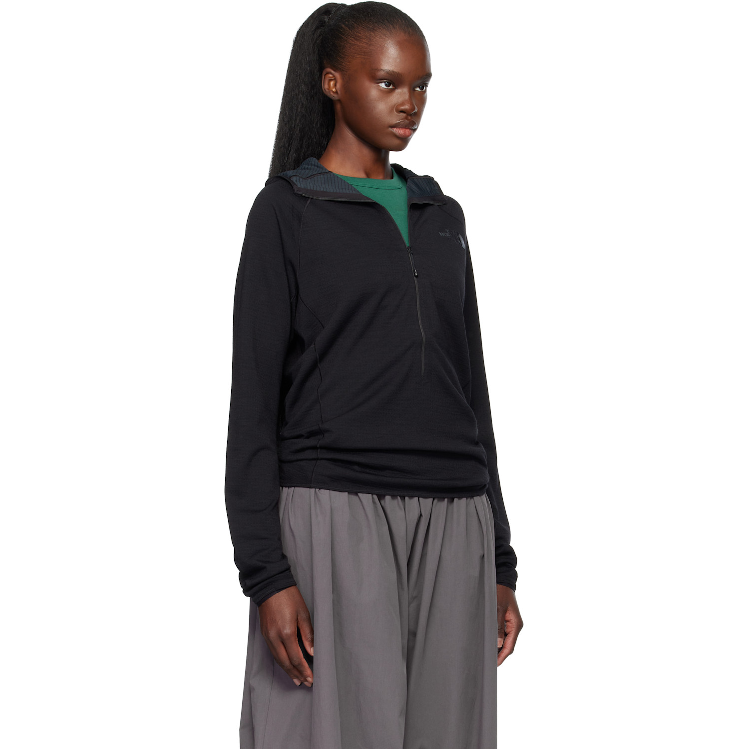  The North Face Black Summit Series Dotknit Amk Hoodie 