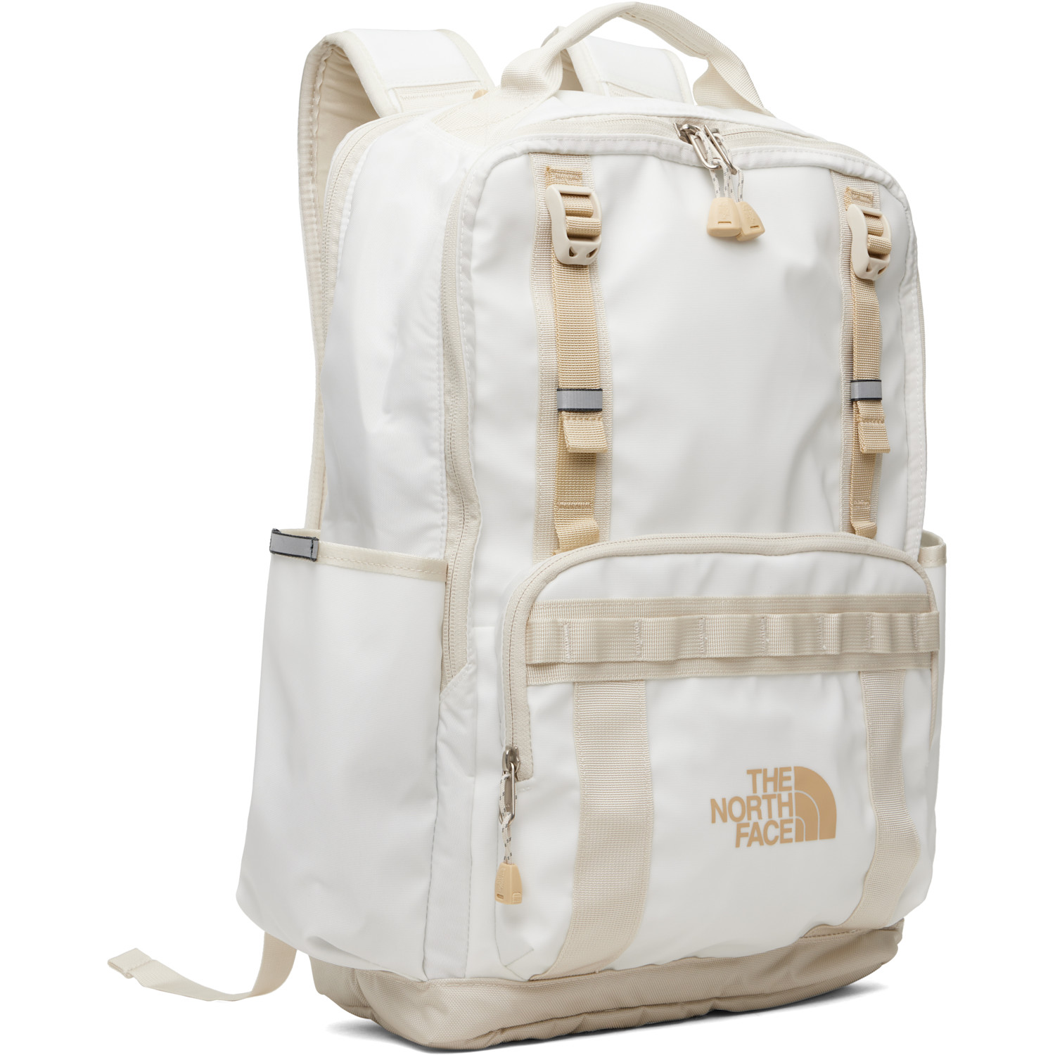  The North Face White Base Camp Daypack Backpack 