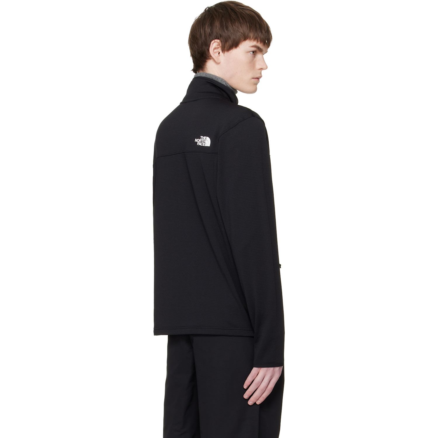  The North Face Black Cedar Trail Grid Fleece Full-zip Jacket 