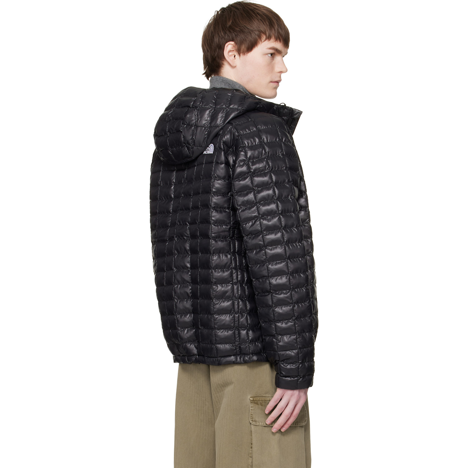  The North Face Black Thermoball Hooded Jacket 