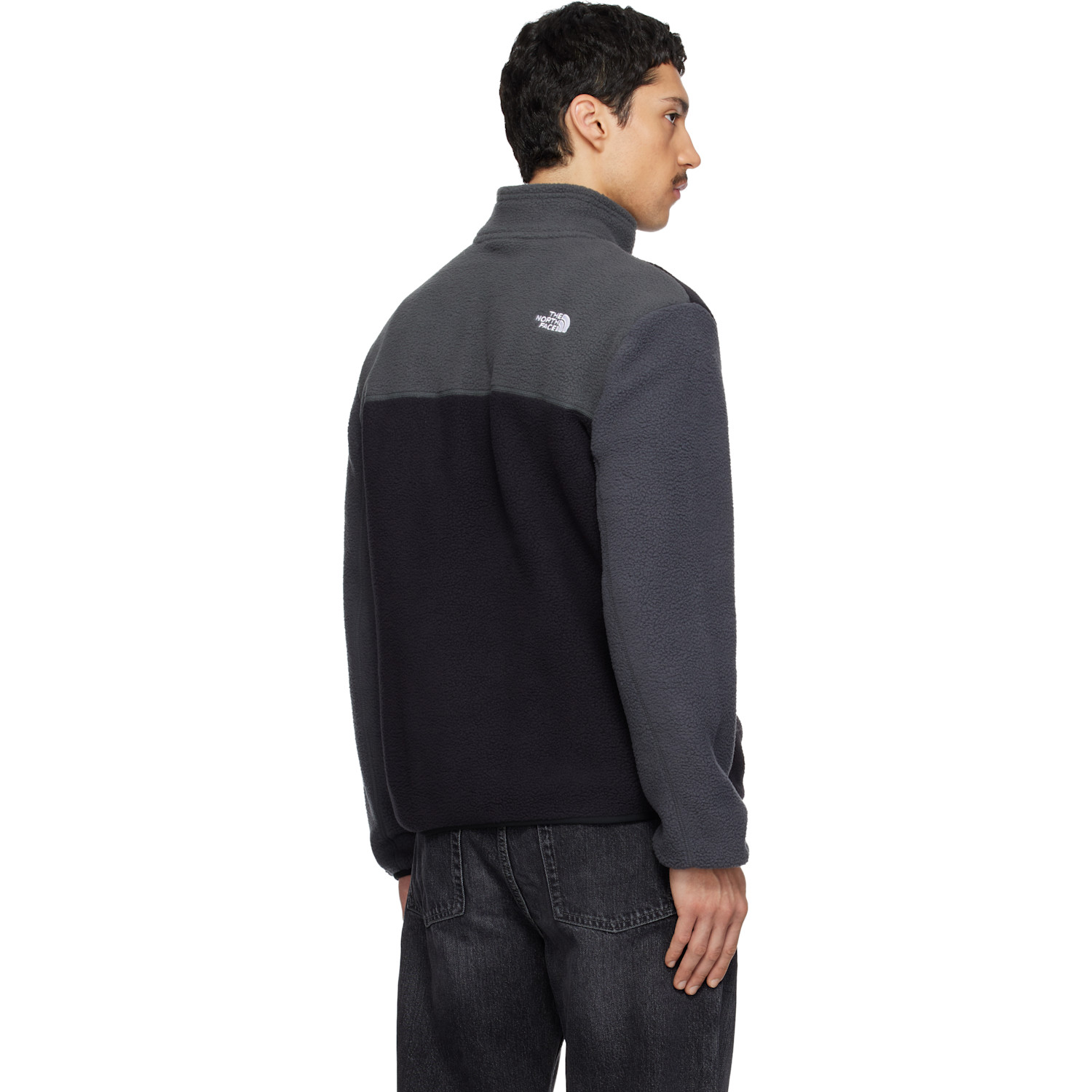  The North Face Gray Yumiori Quarter-zip Jacket 