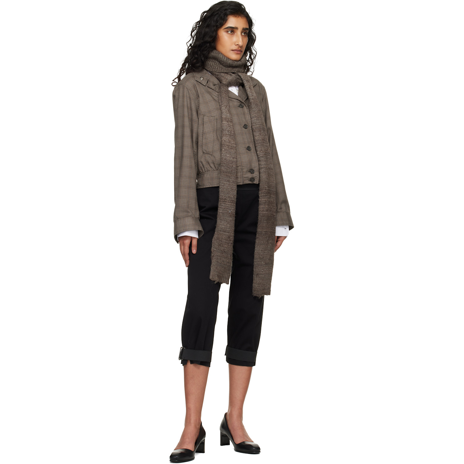  Our Legacy Taupe Mock Scarf 
