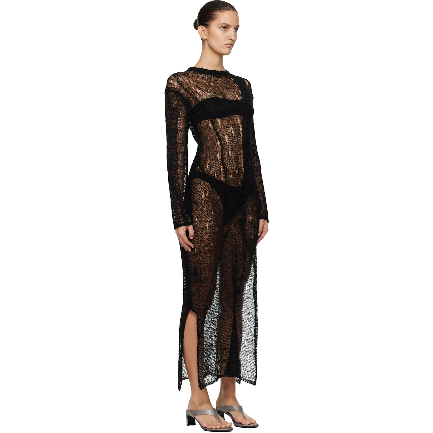  Our Legacy Black Tower Maxi Dress 