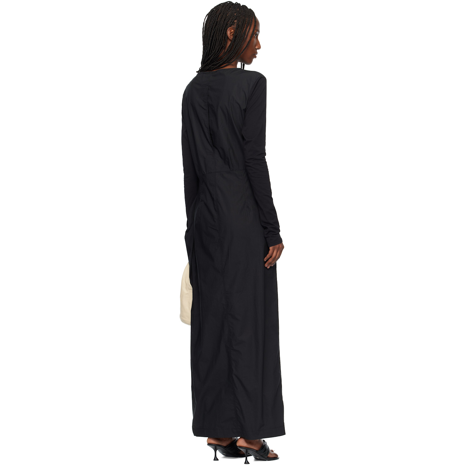  Our Legacy Black Twisted Maxi Dress 