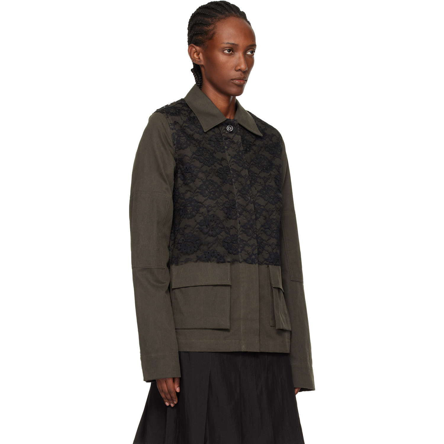  Our Legacy Khaki Split Jacket 