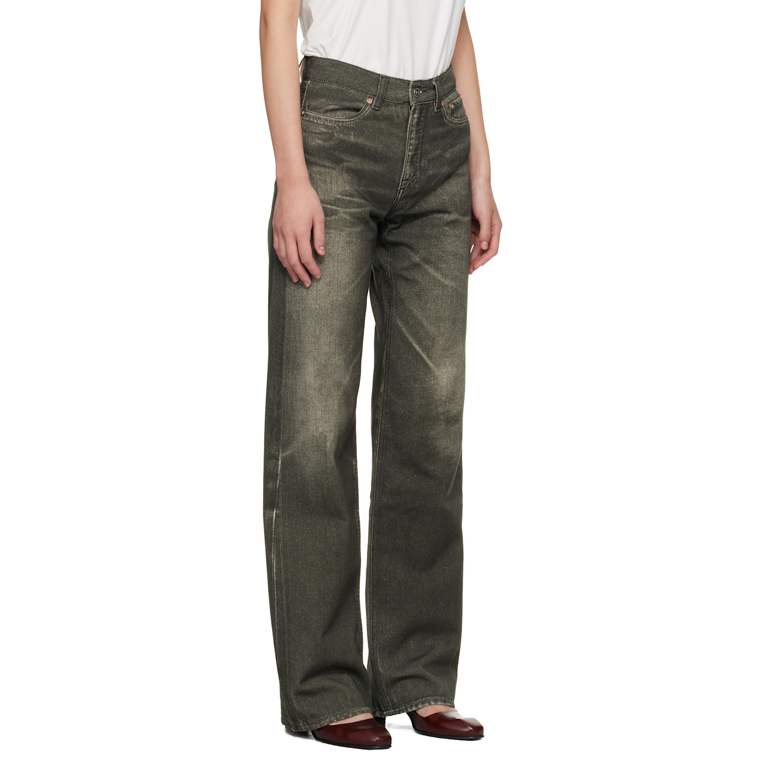  Our Legacy Gray Wata Cut Jeans 