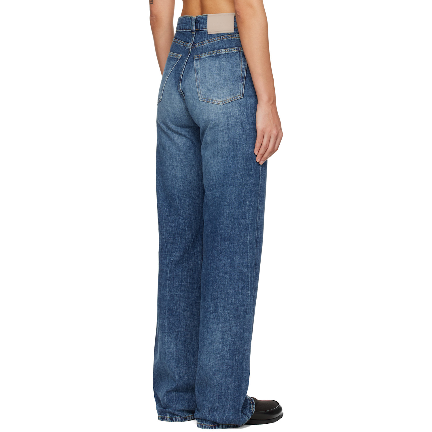  Our Legacy Indigo Wata Cut Jeans 