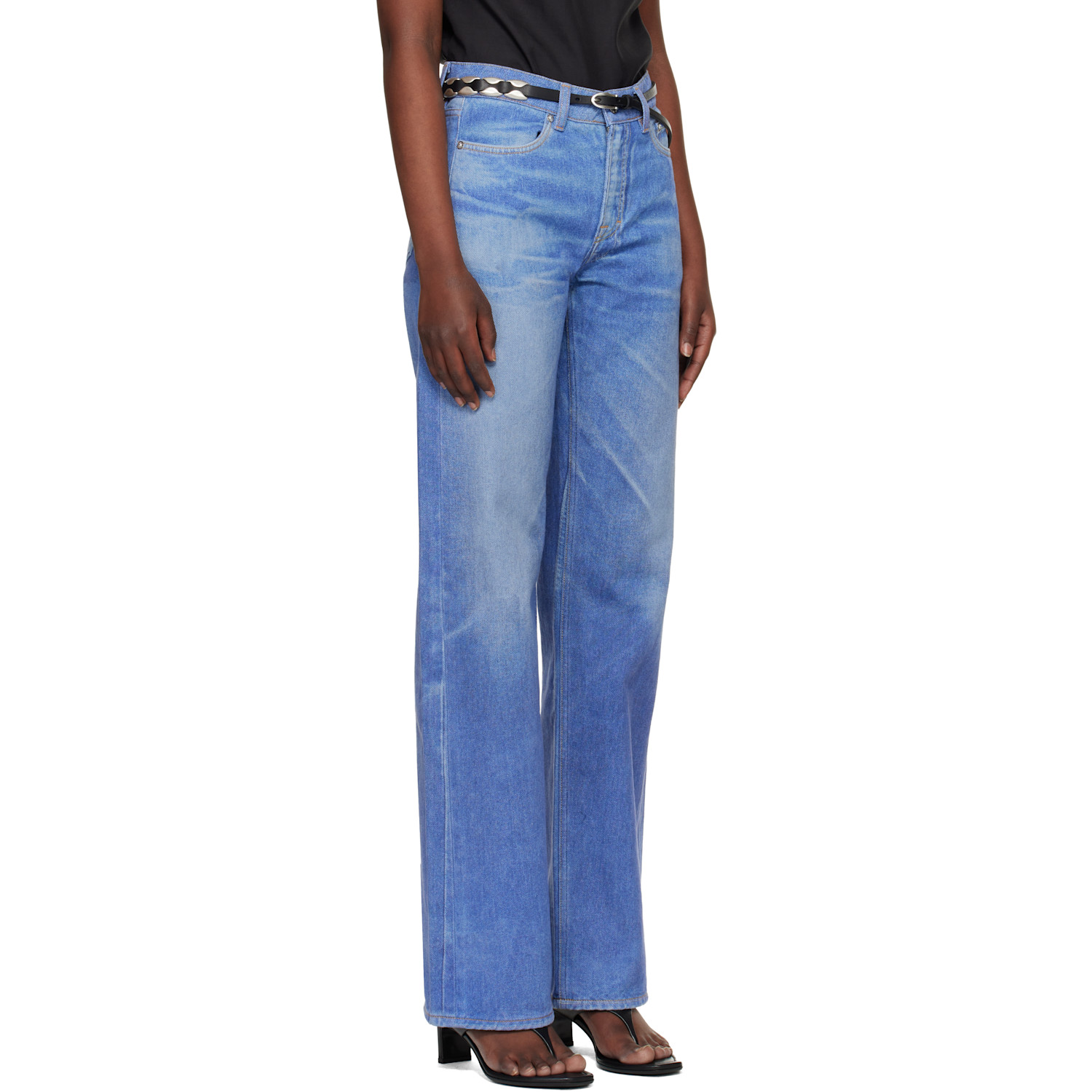  Our Legacy Blue Wata Cut Jeans 