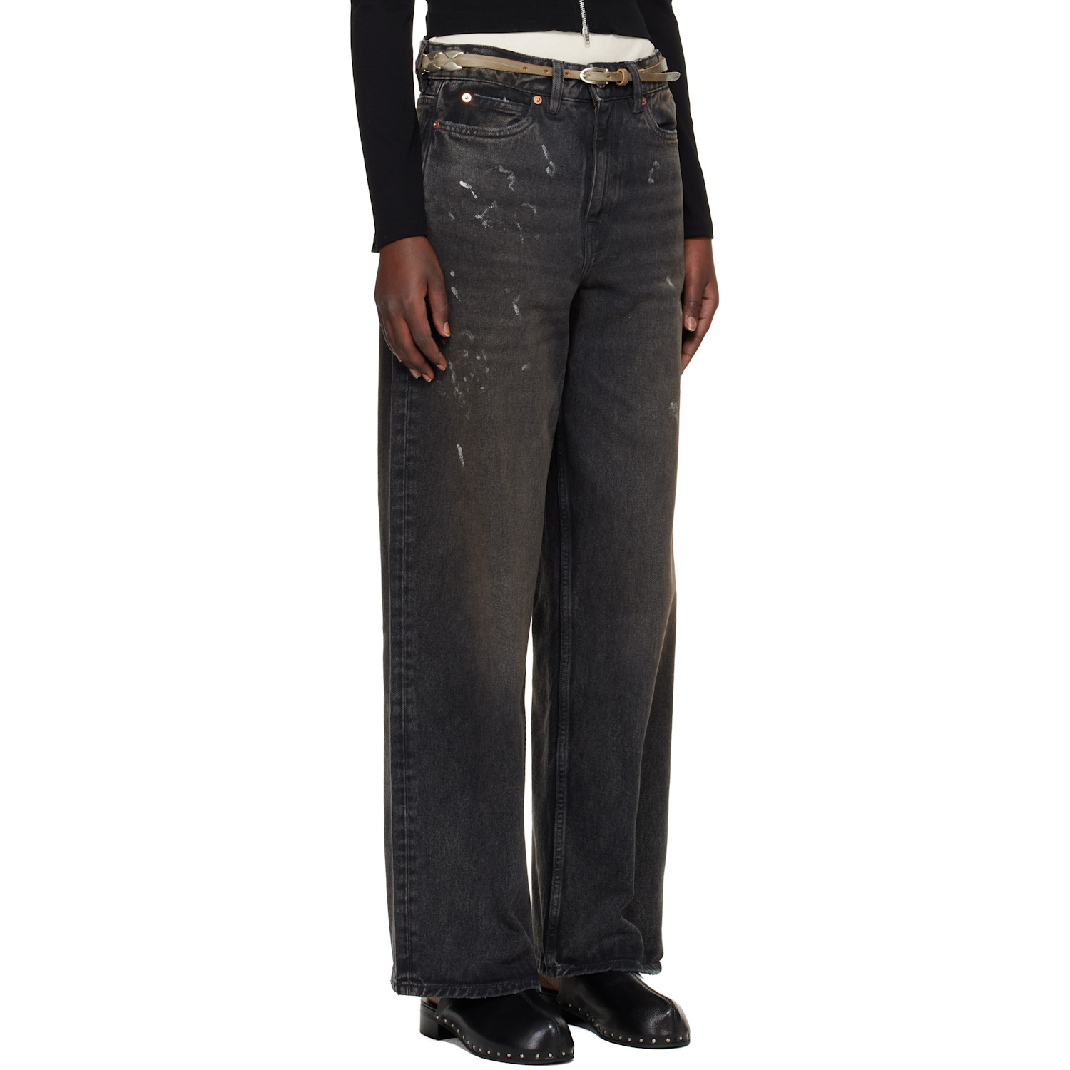  Our Legacy Black Full Cut Jeans 