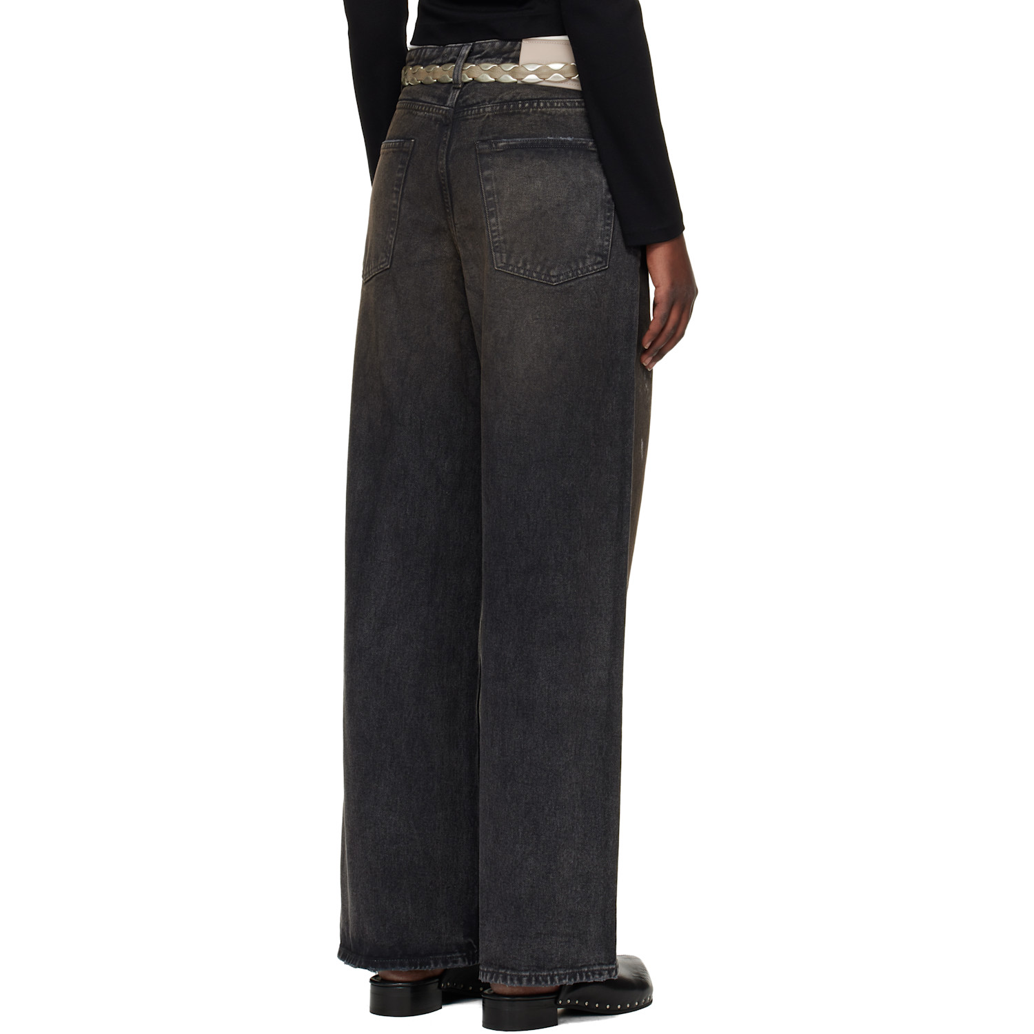  Our Legacy Black Full Cut Jeans 