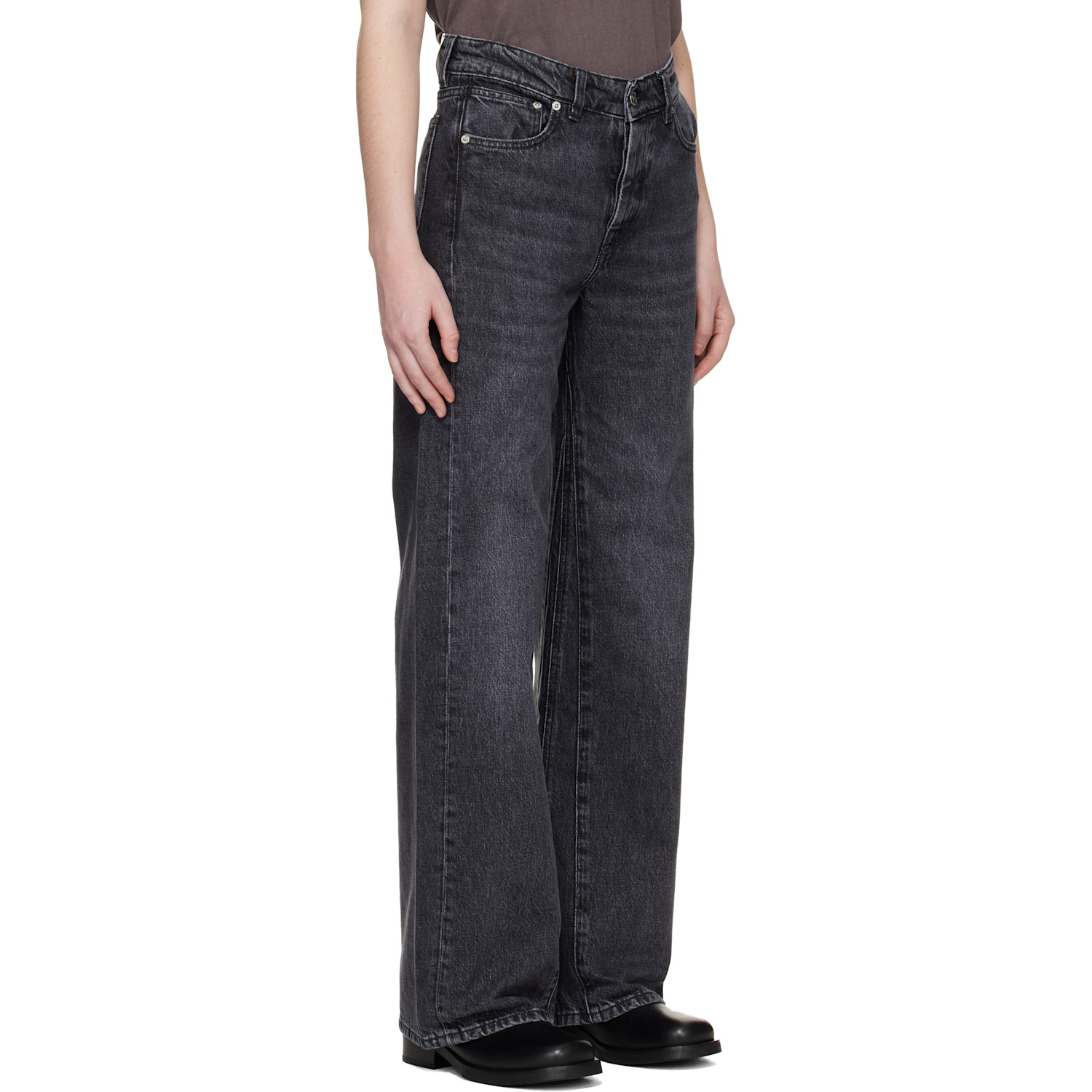  Our Legacy Black Treble Cut Jeans 