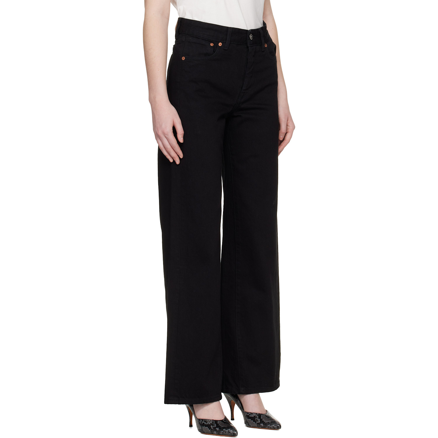  Our Legacy Black Treble Cut Jeans 