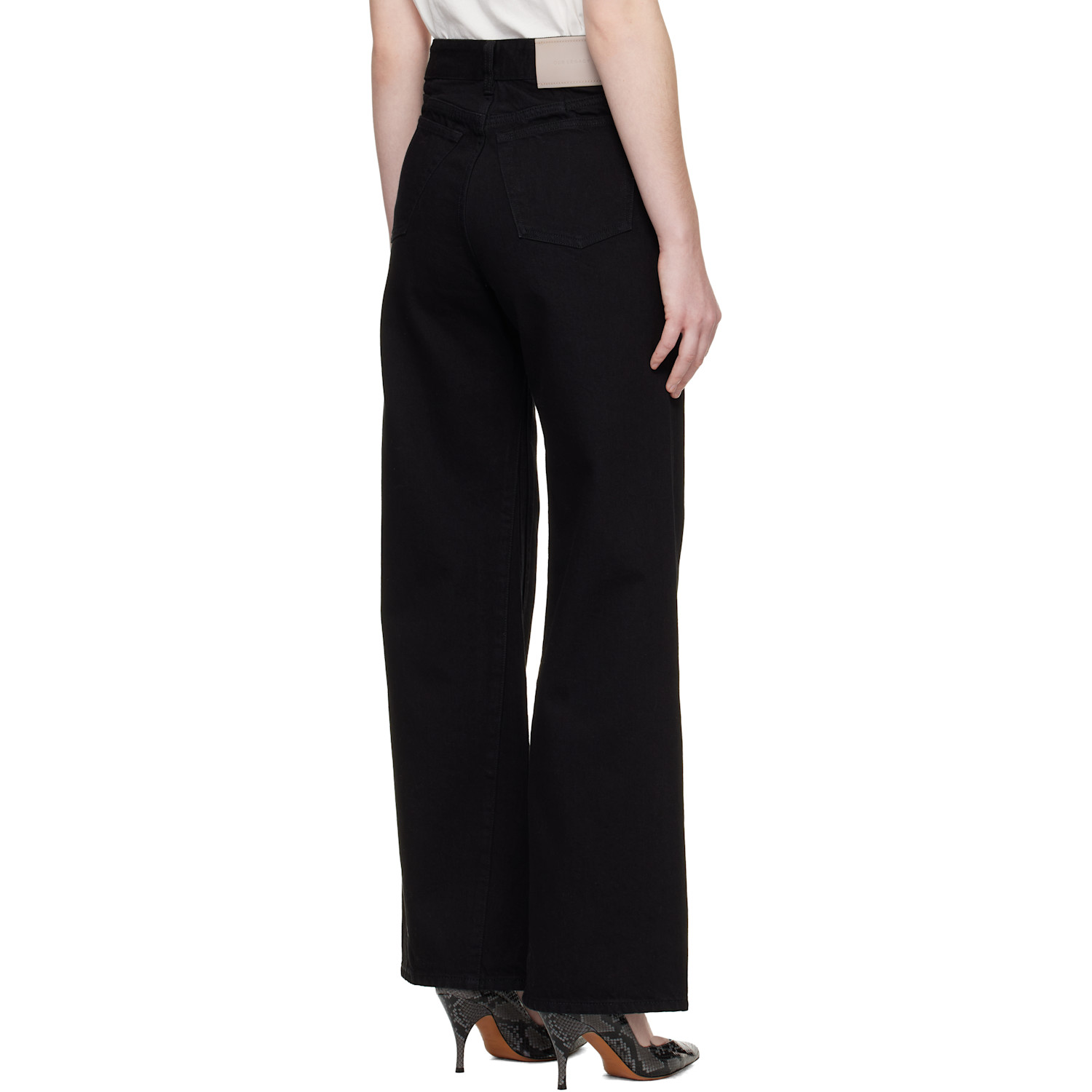  Our Legacy Black Treble Cut Jeans 