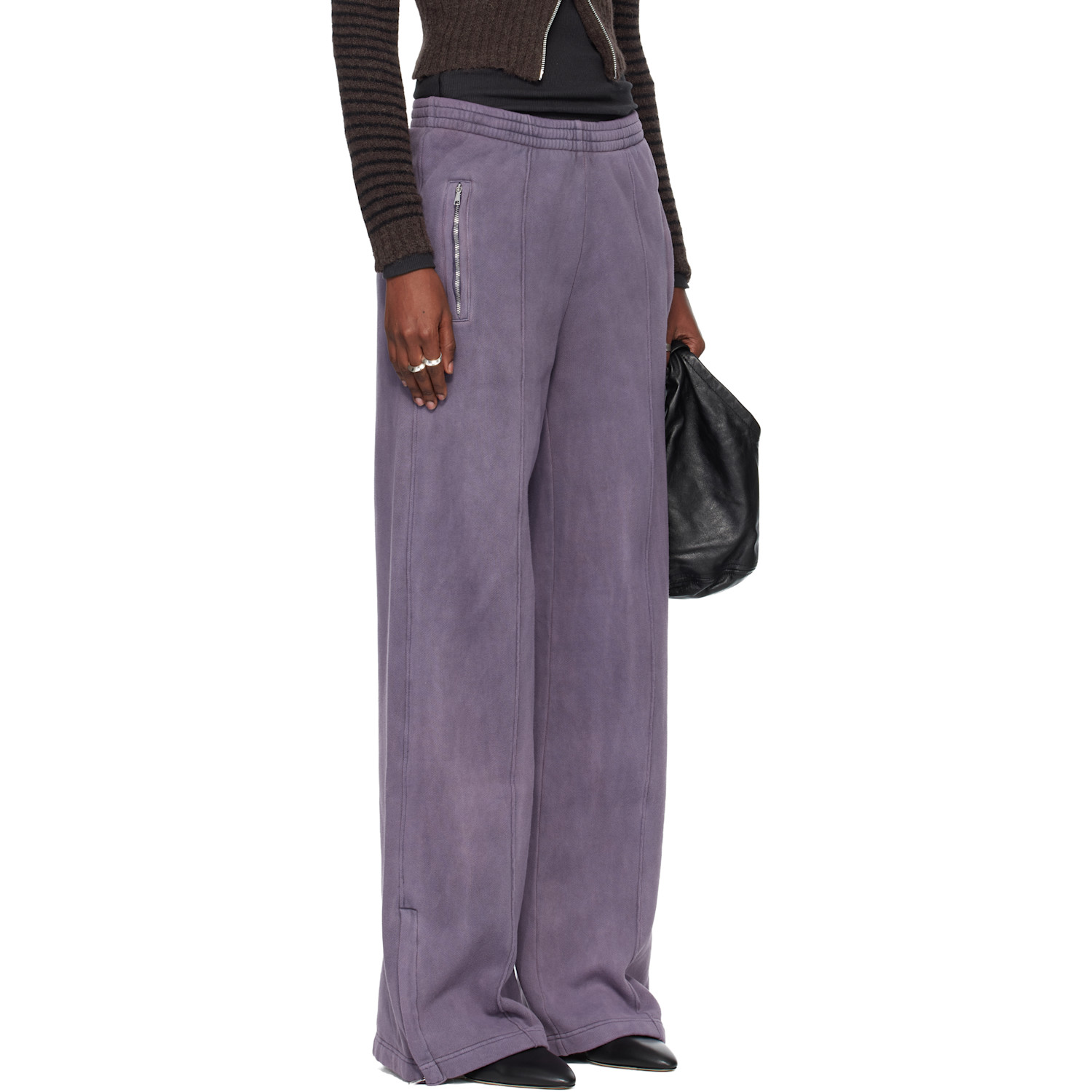  Our Legacy Purple Zip Lounge Pants 