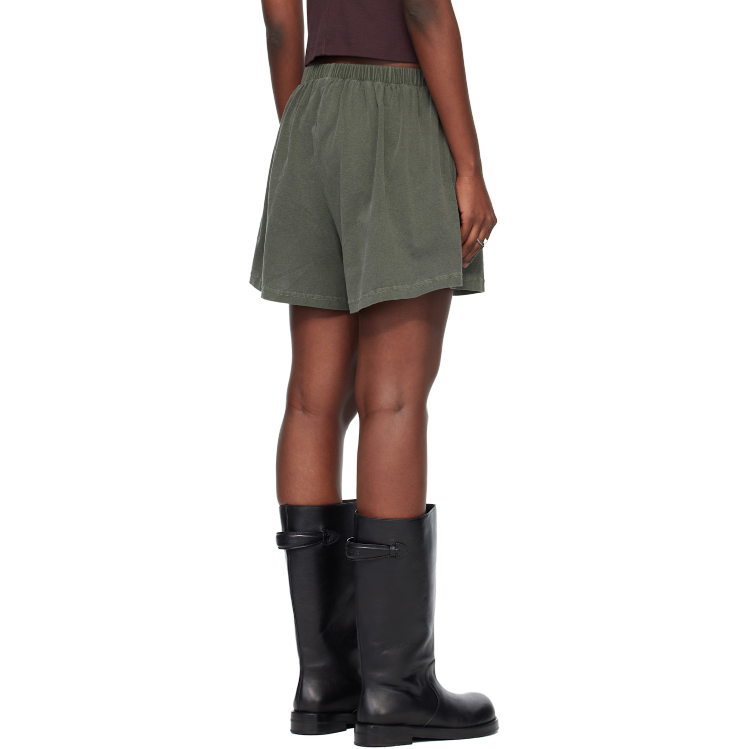  Our Legacy Khaki Gored Shorts 