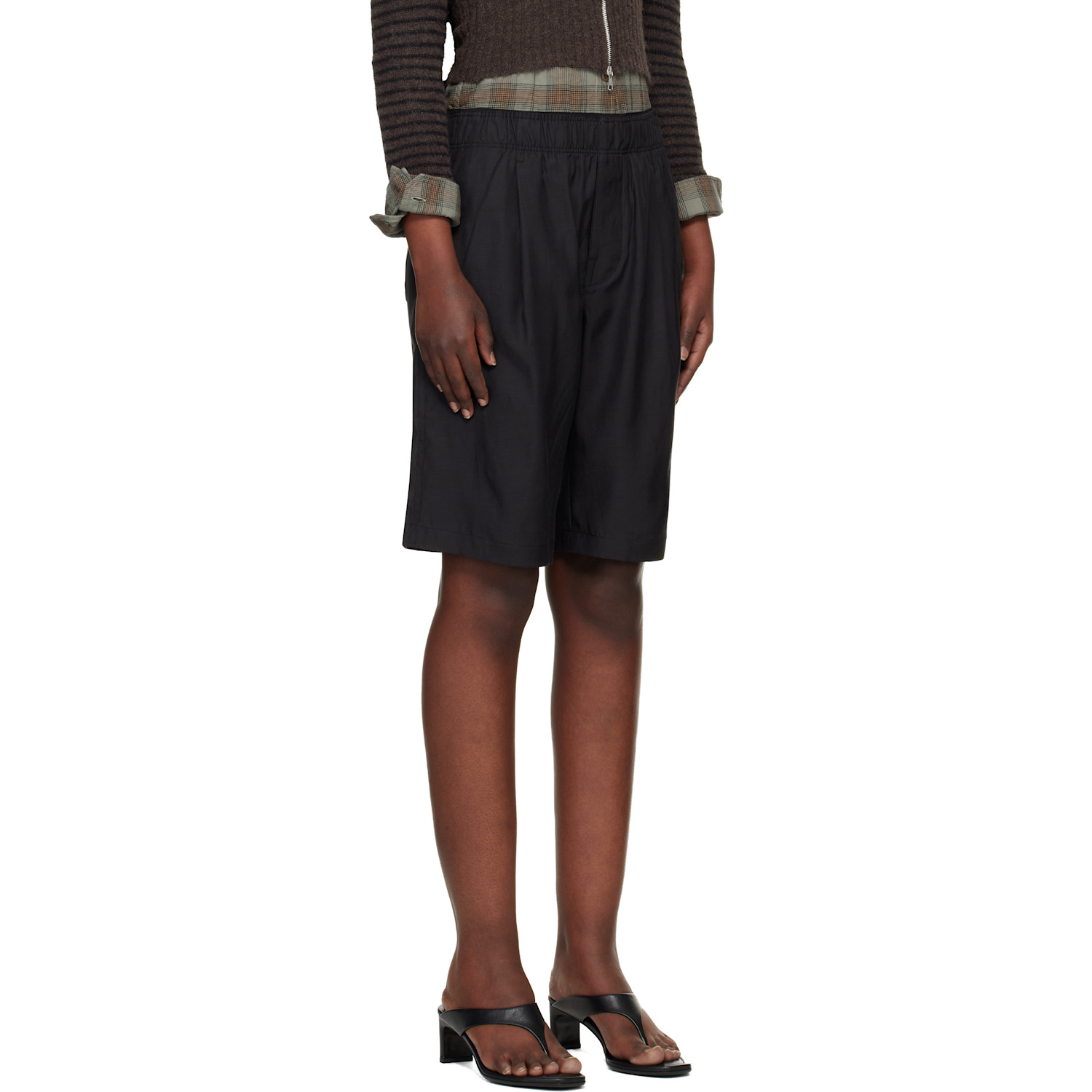  Our Legacy Black Leisure Shorts 