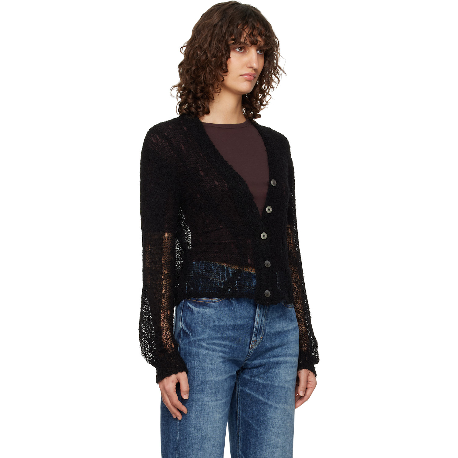  Our Legacy Black Academy Cardigan 