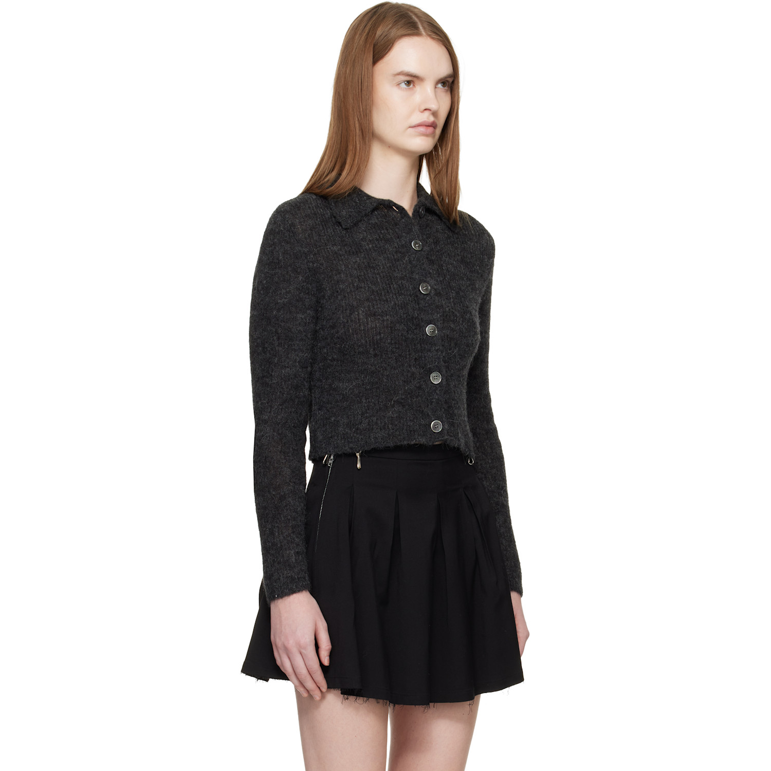  Our Legacy Gray Mazzy Cardigan 