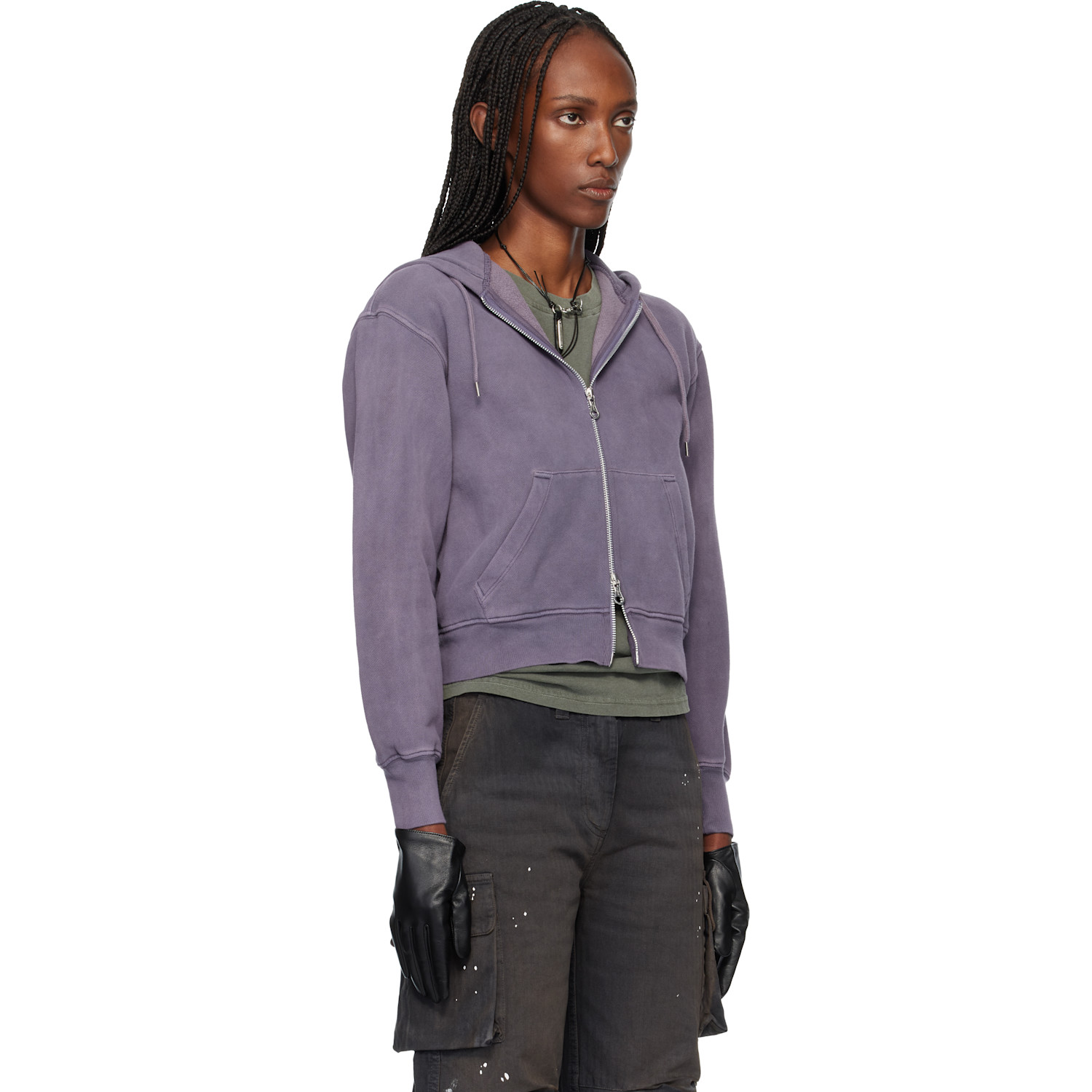  Our Legacy Purple Mischief Hoodie 