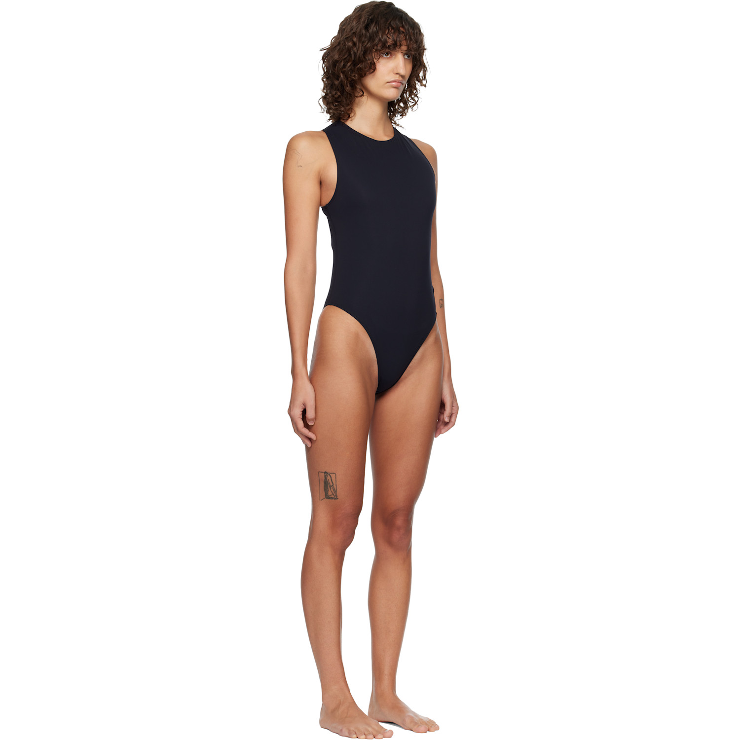  Our Legacy Black Loen Swimsuit 