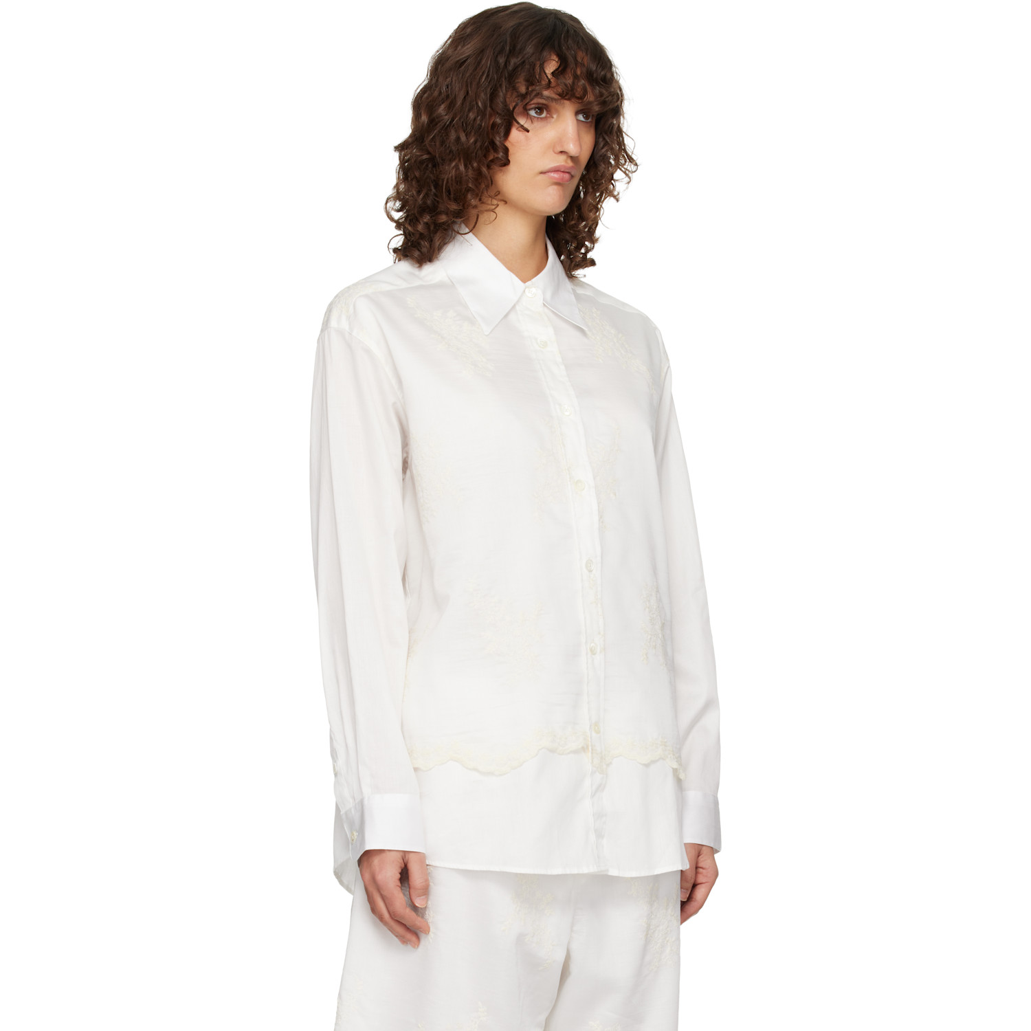  Our Legacy White Precious Shirt 