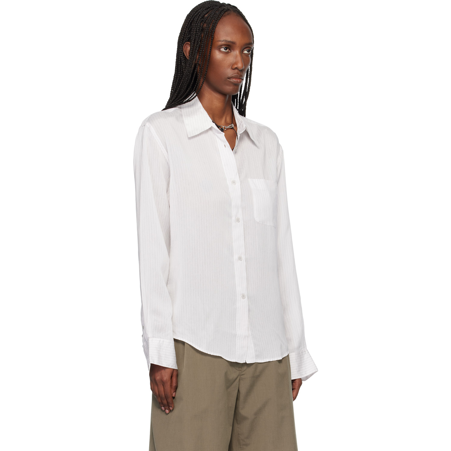  Our Legacy White Forever Shirt 