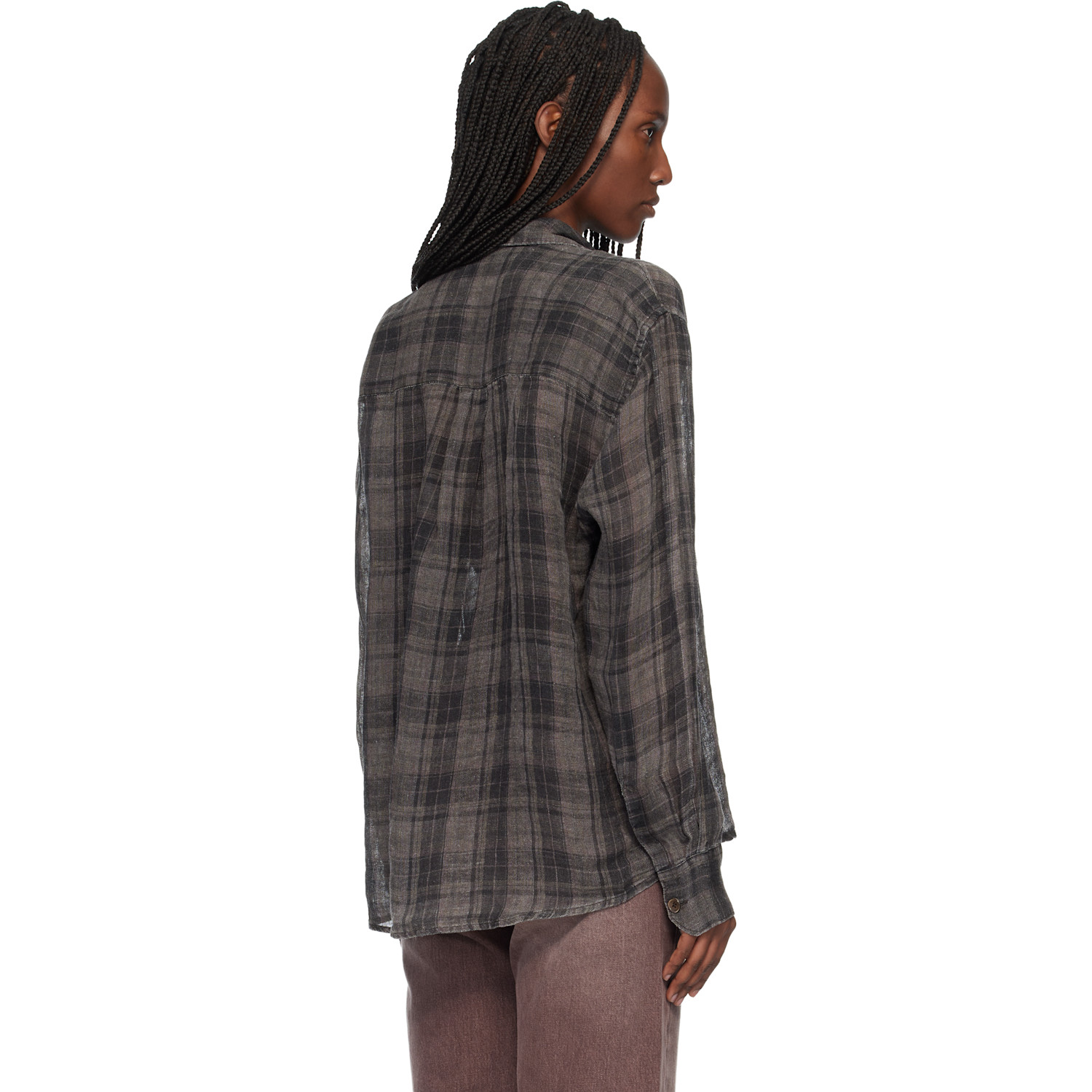  Our Legacy Brown Above Shirt 