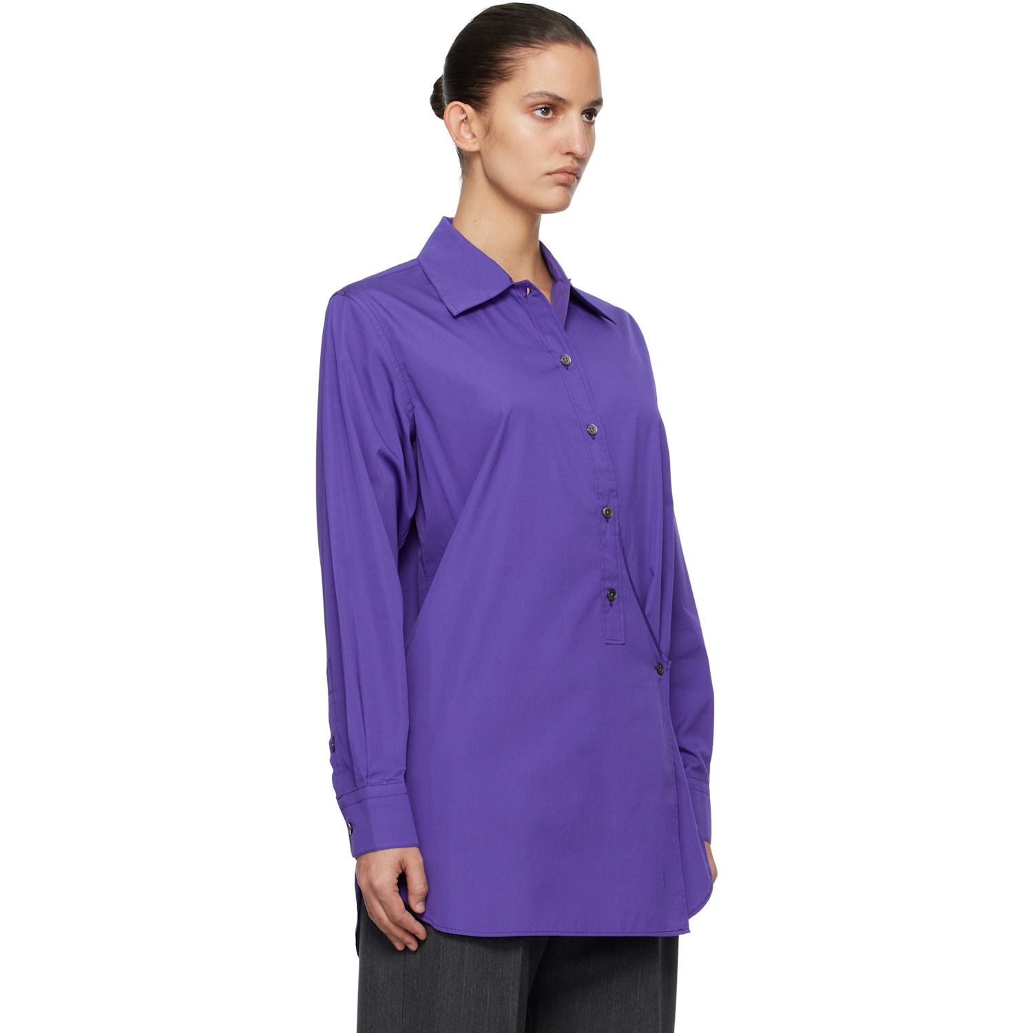  Our Legacy Purple Wave Shirt 