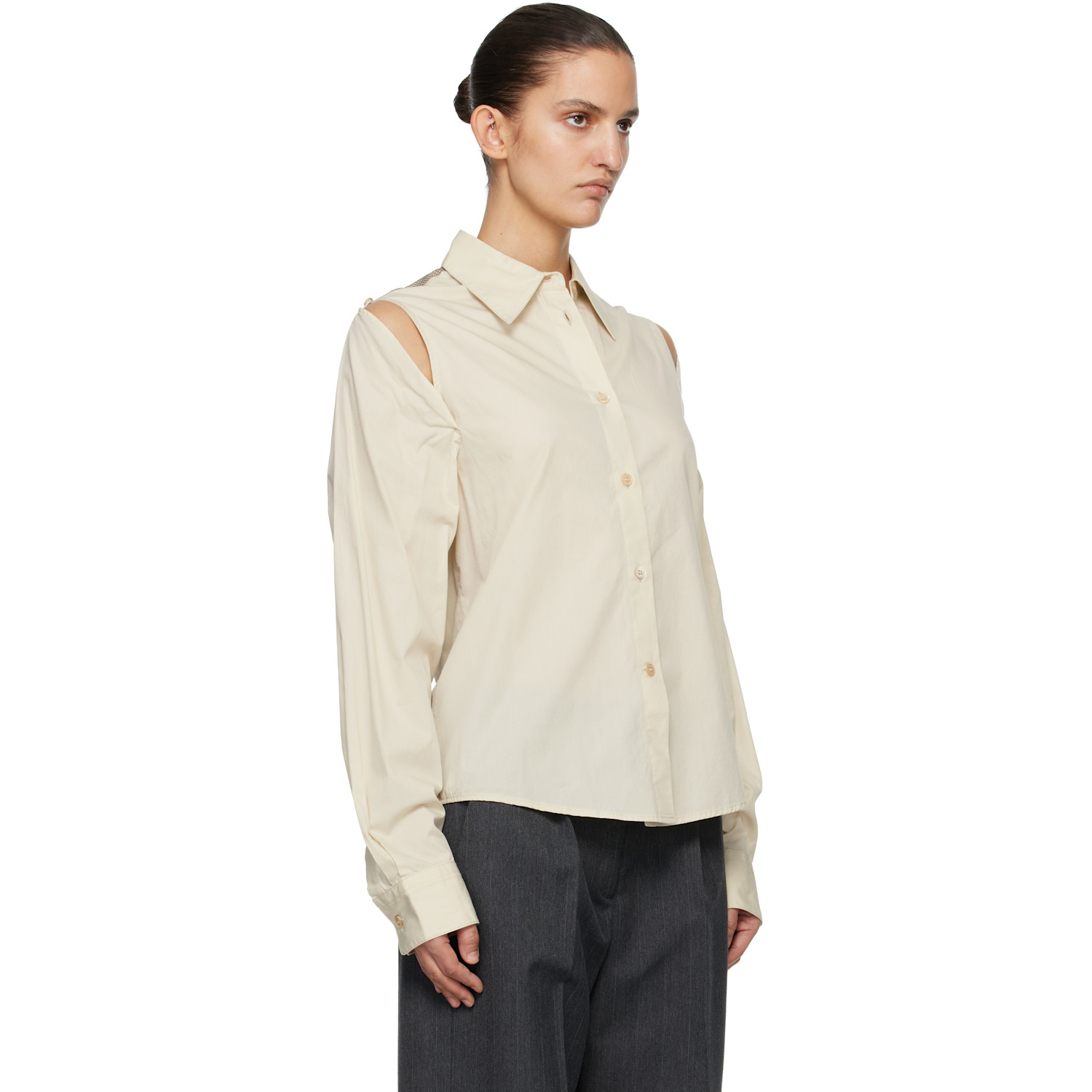  Our Legacy Off-white Slip Shirt 