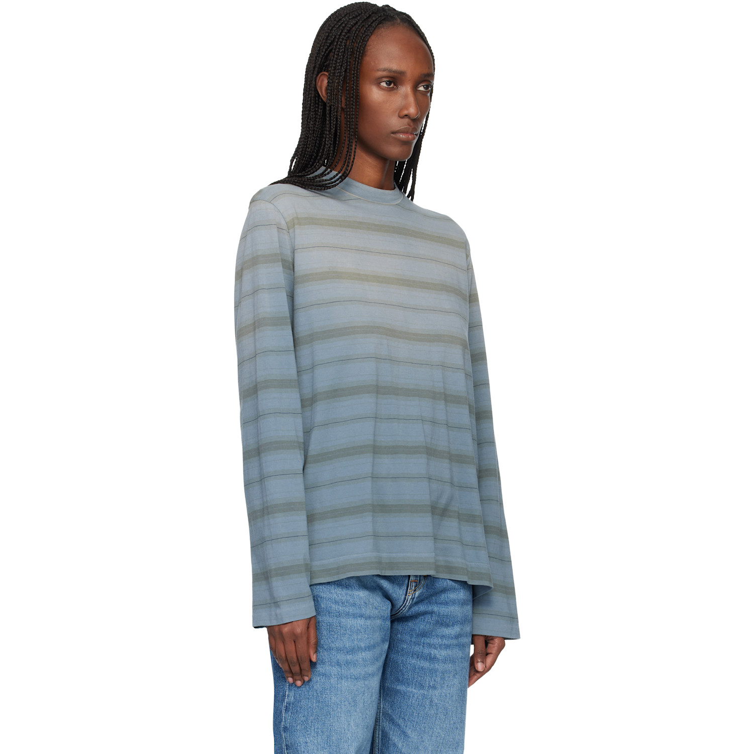  Our Legacy Gray Box Longsleeve T-shirt 