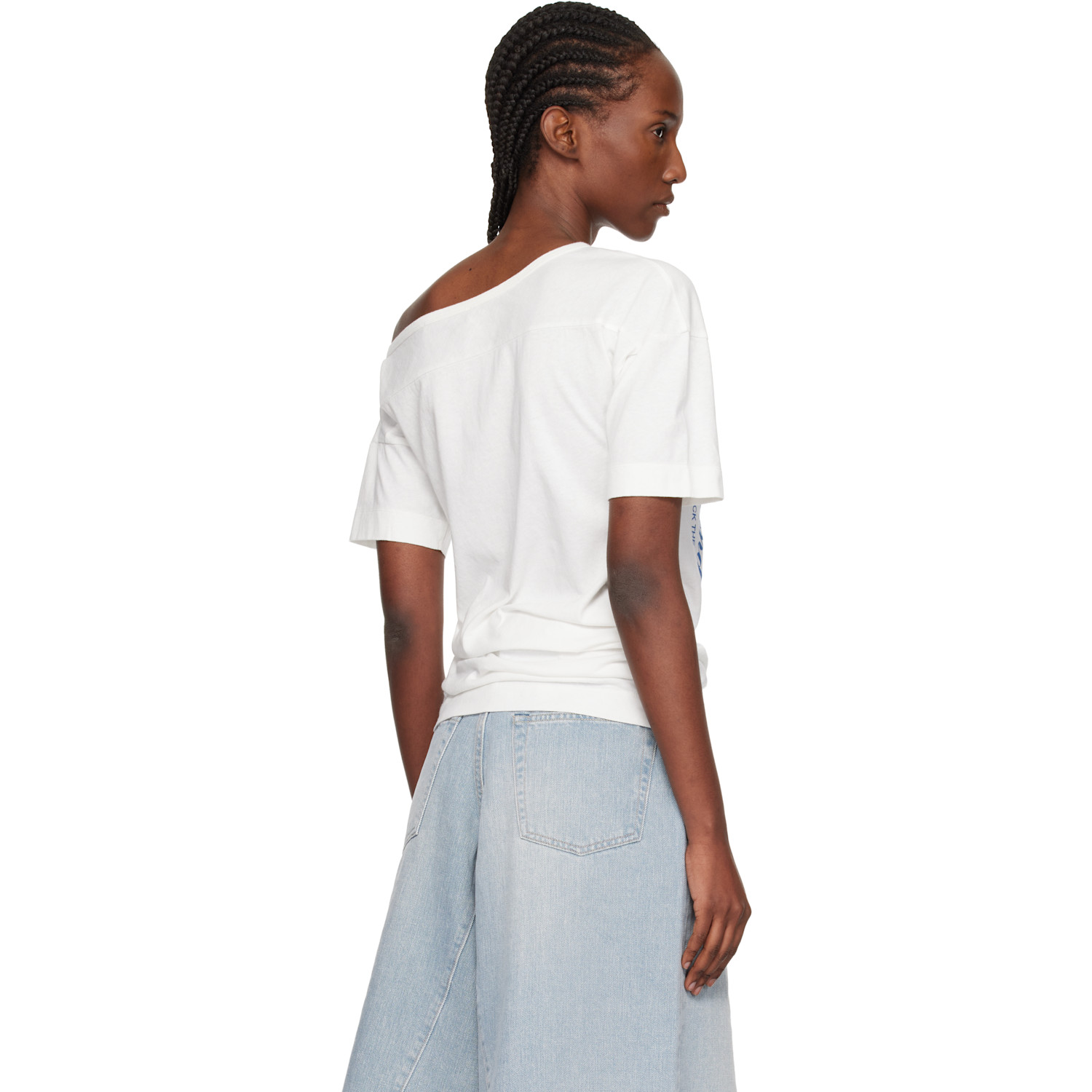  Our Legacy Off-white Slant T-shirt 