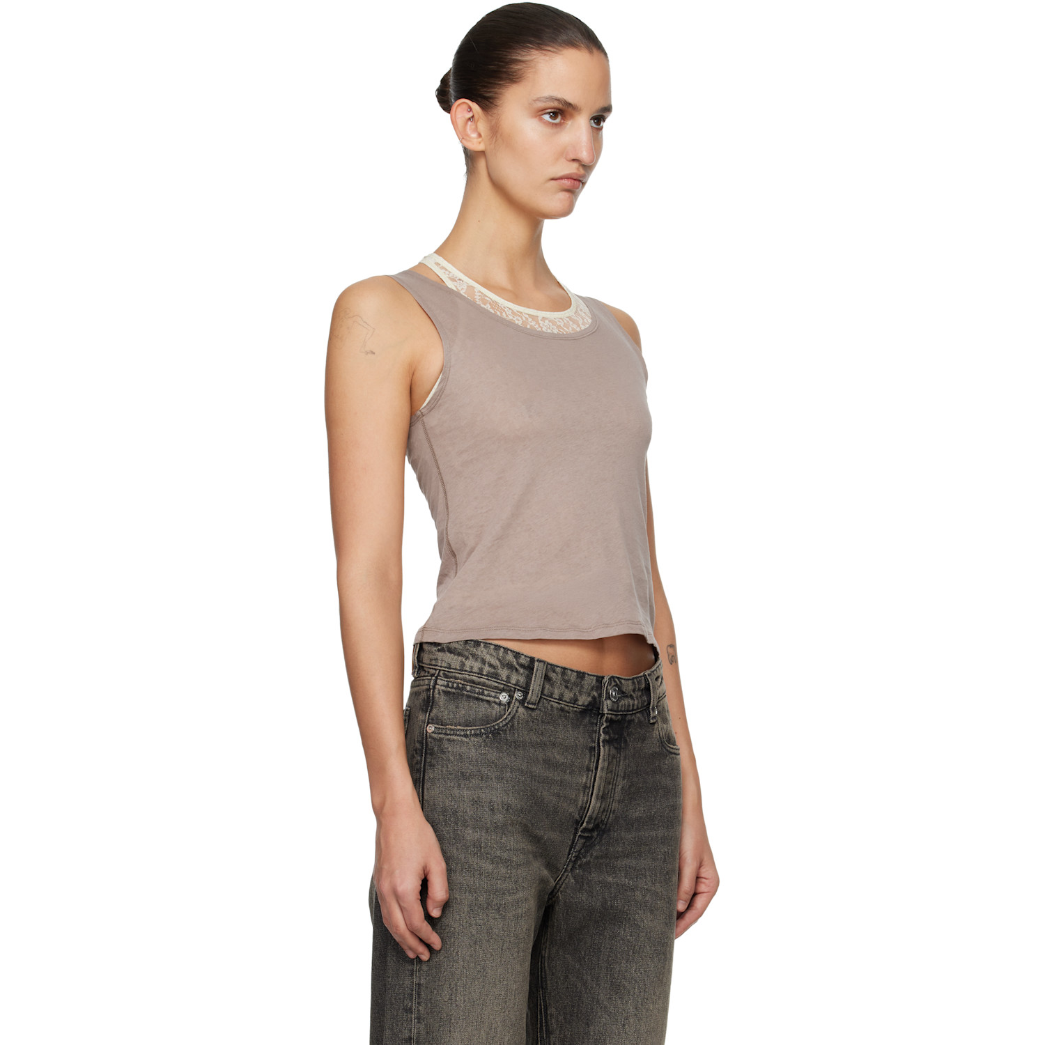  Our Legacy Purple Swim Tank Top 