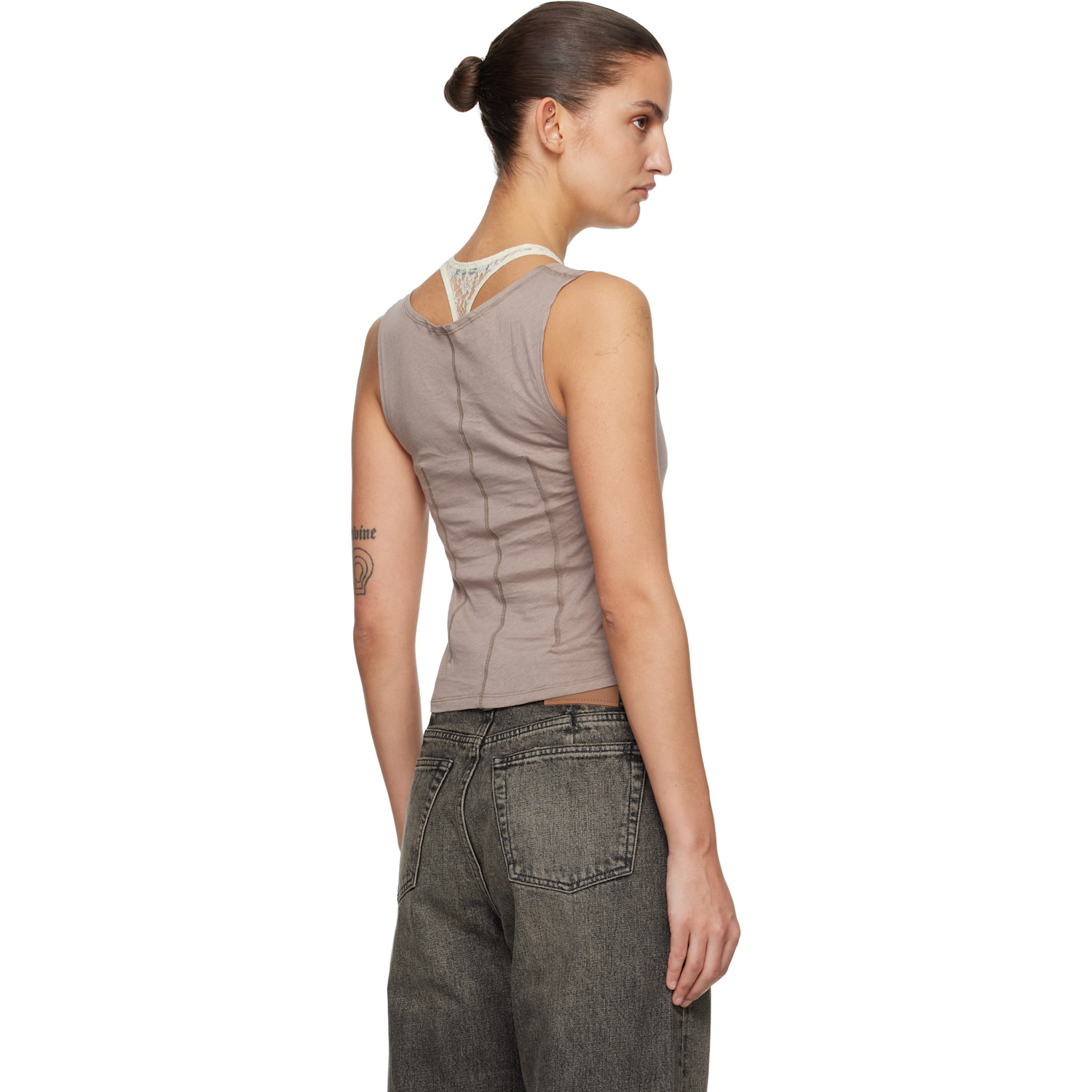  Our Legacy Purple Swim Tank Top 