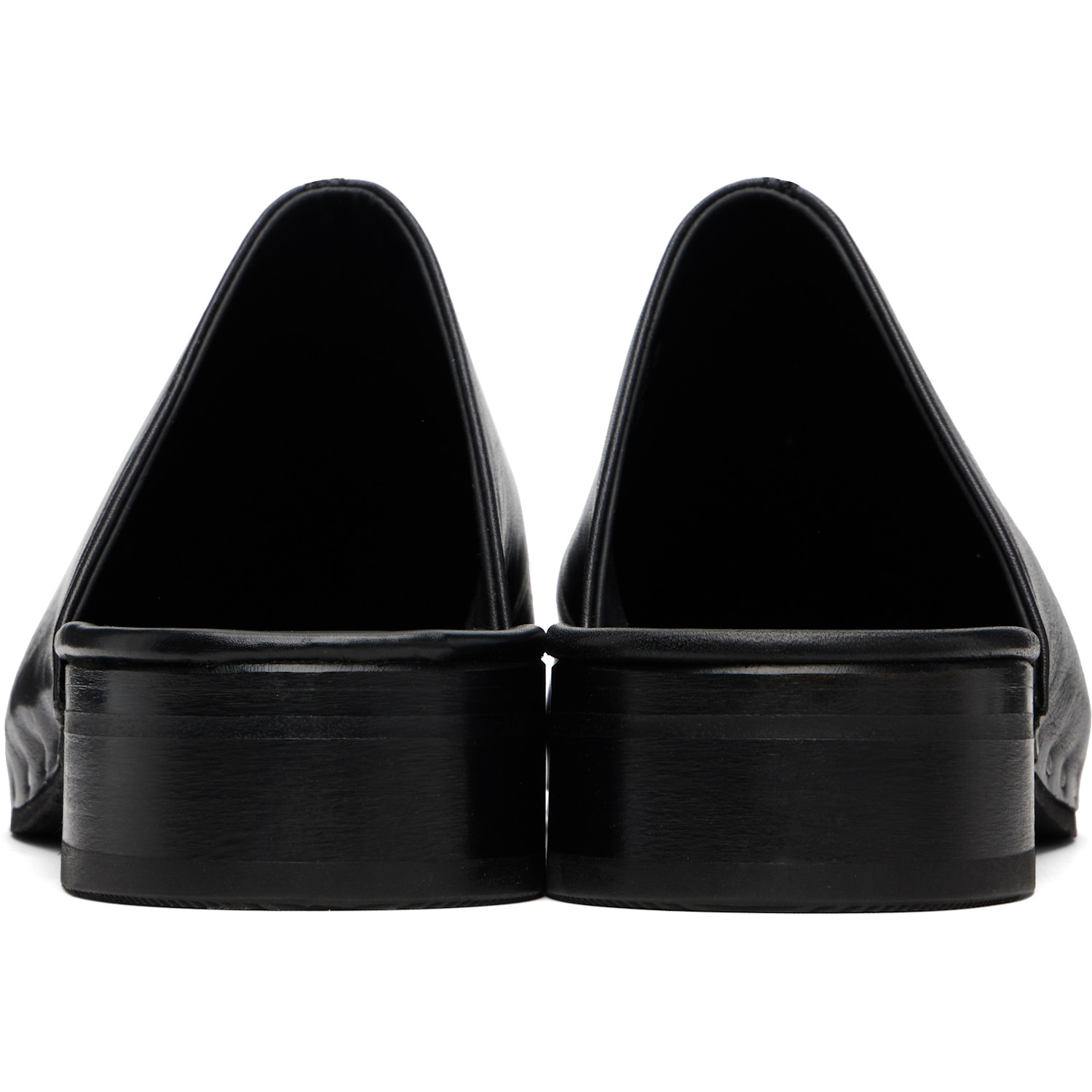  Our Legacy Black Naoto Clog Loafers 