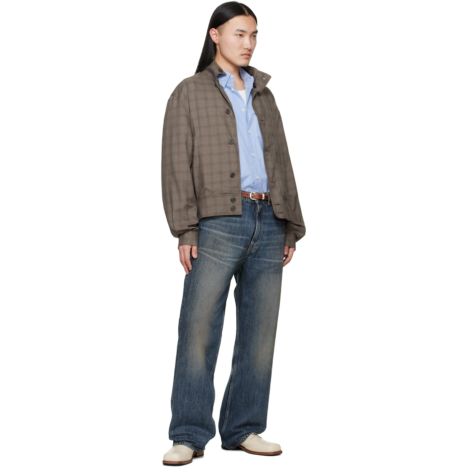  Our Legacy Brown 2cm Belt 