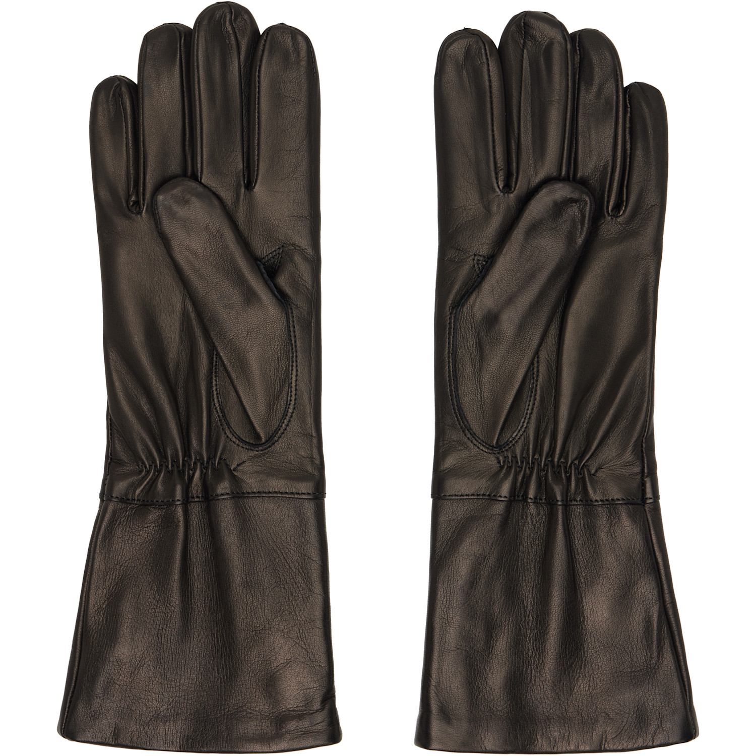  Our Legacy Black Zipped Gloves 