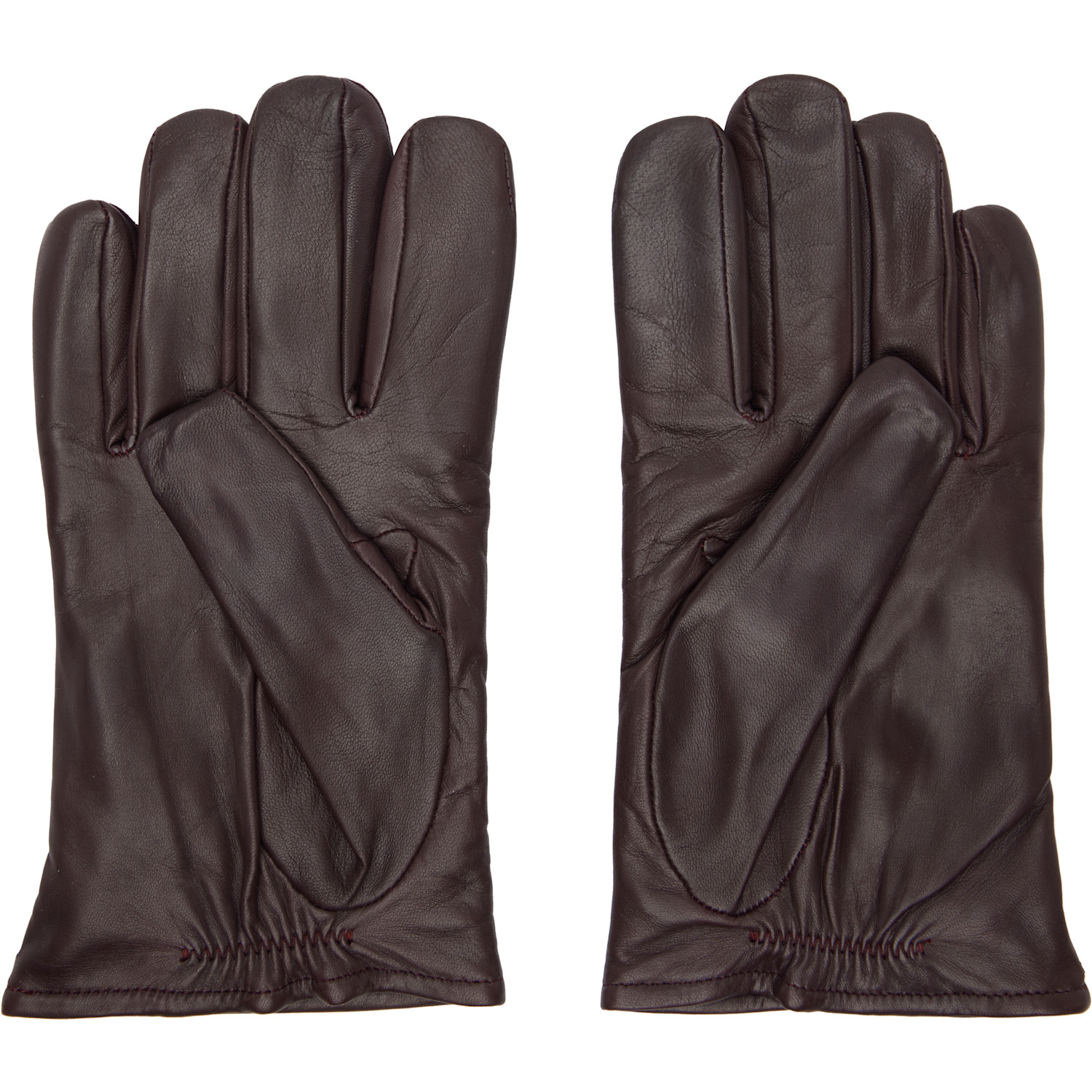  Our Legacy Burgundy 'his' Gloves 