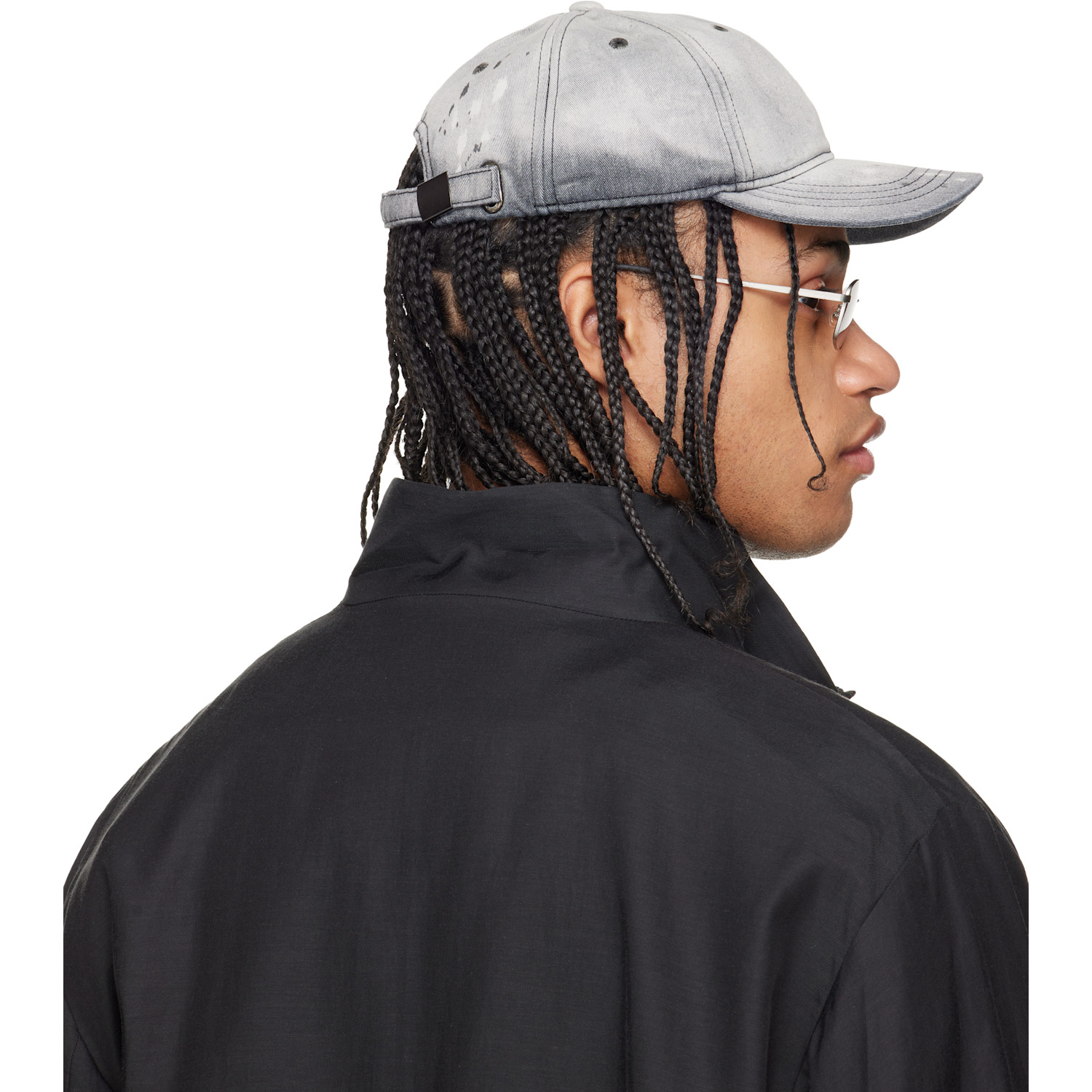  Our Legacy Gray Faded Ball Cap 