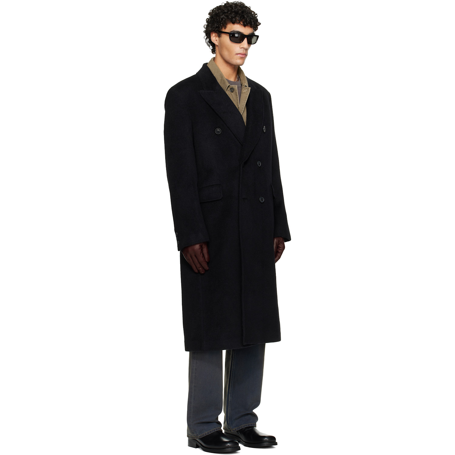  Our Legacy Black Whale Coat 
