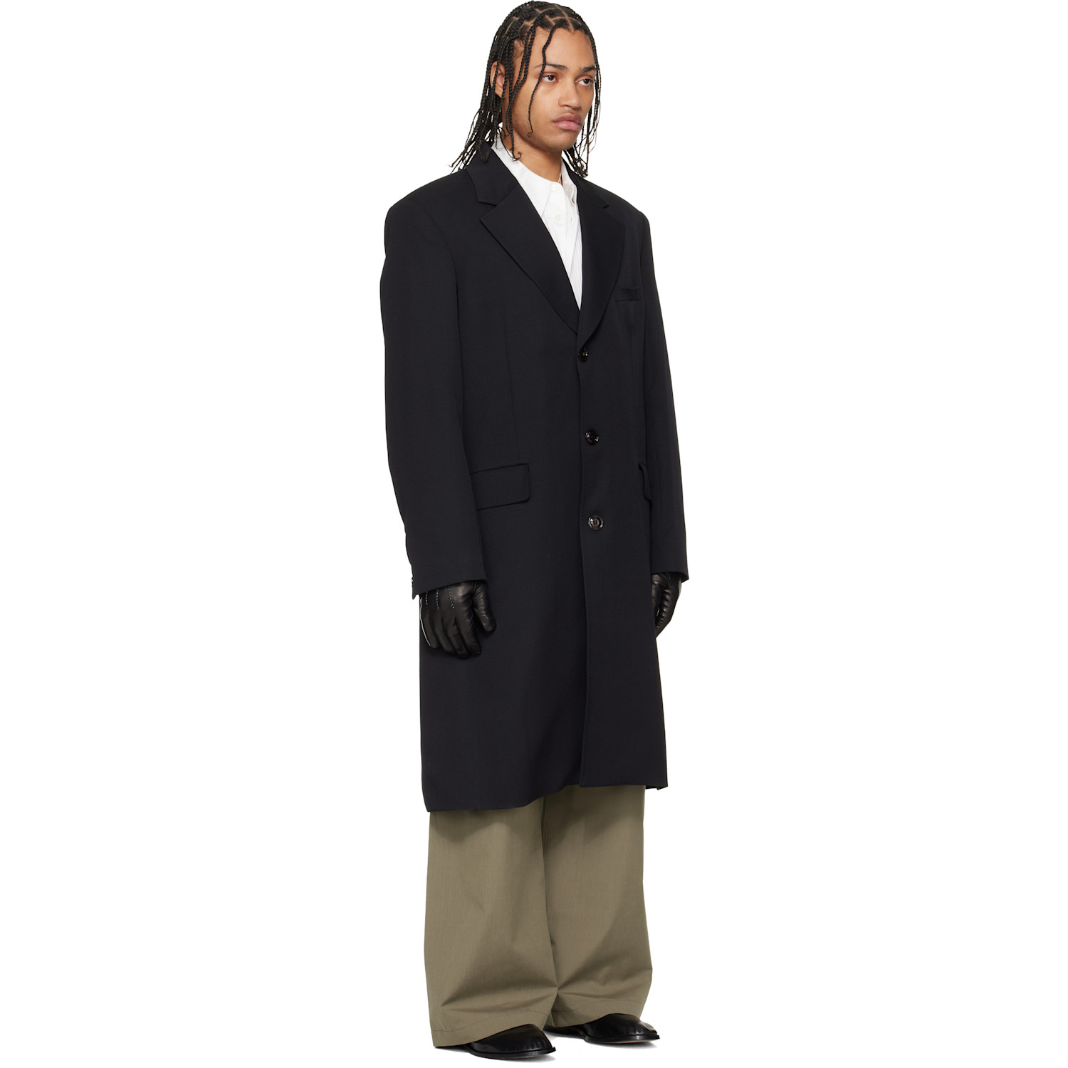  Our Legacy Black Dolphin Coat 
