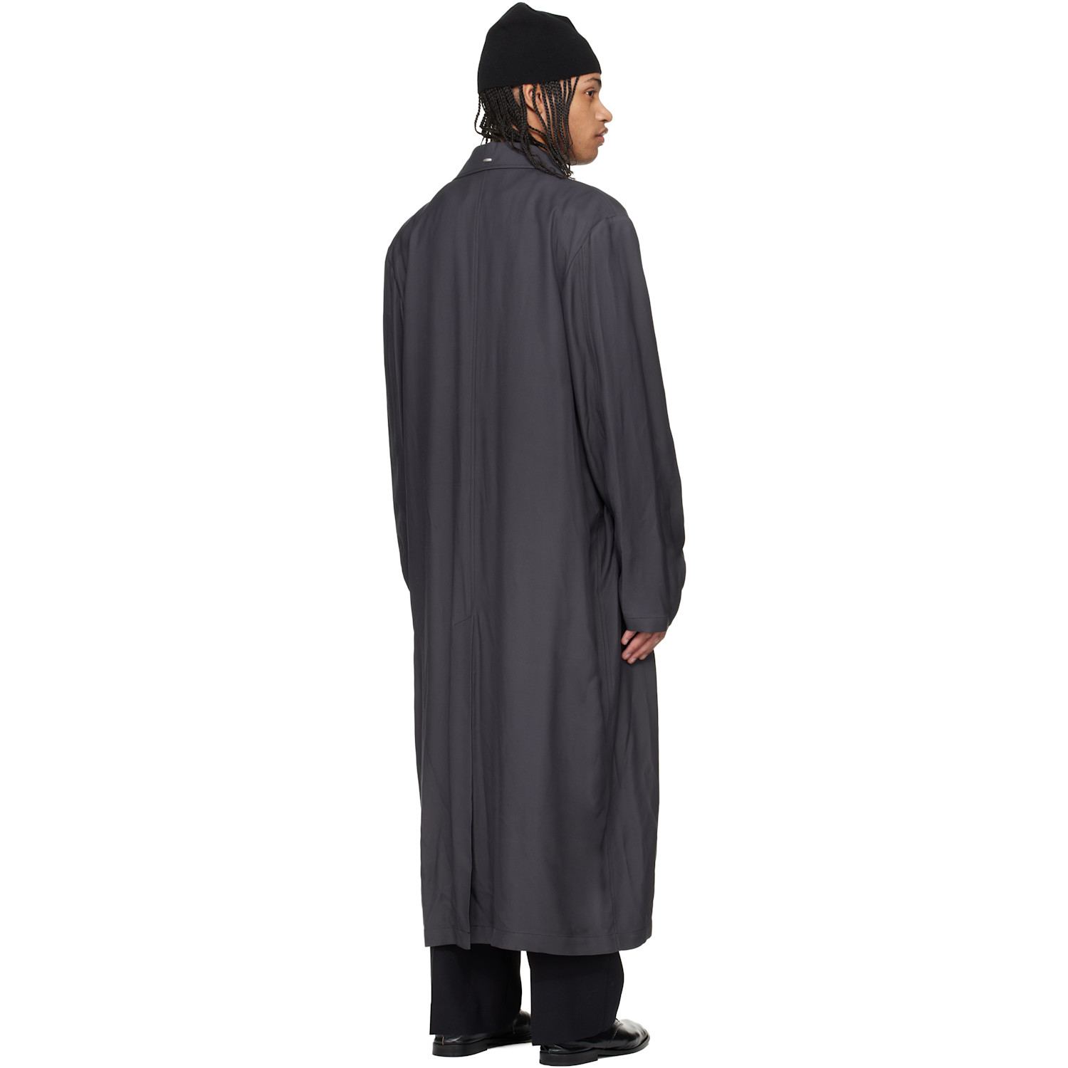  Our Legacy Black Cloak Coat 