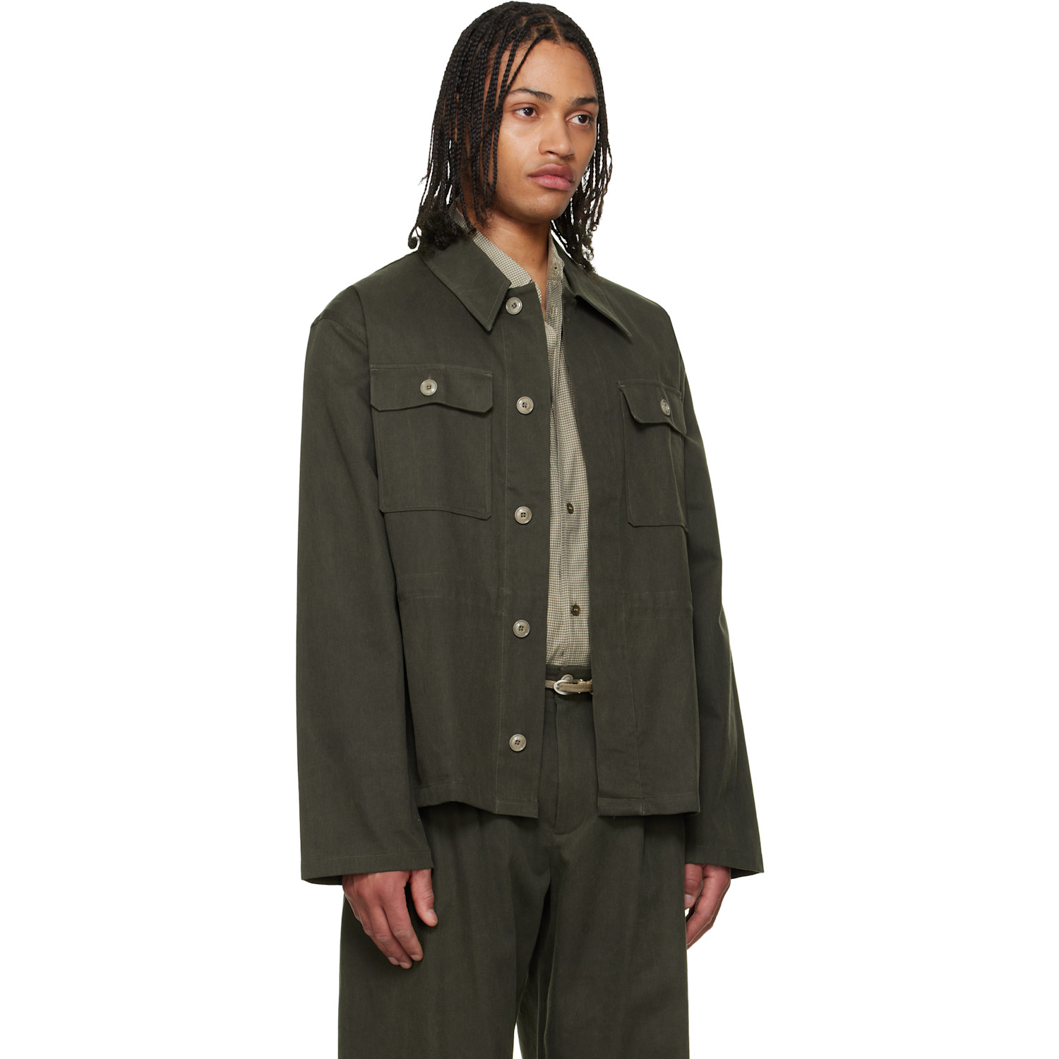  Our Legacy Green Unity Jacket 