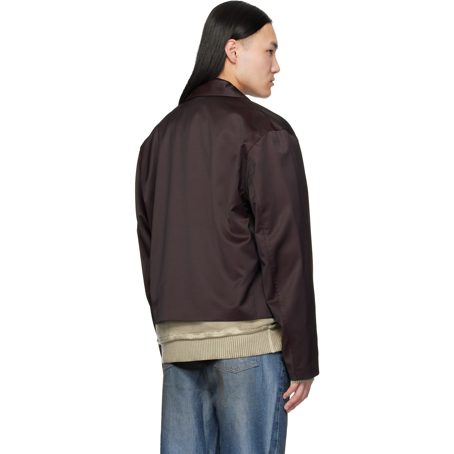  Our Legacy Brown Mini Jacket 