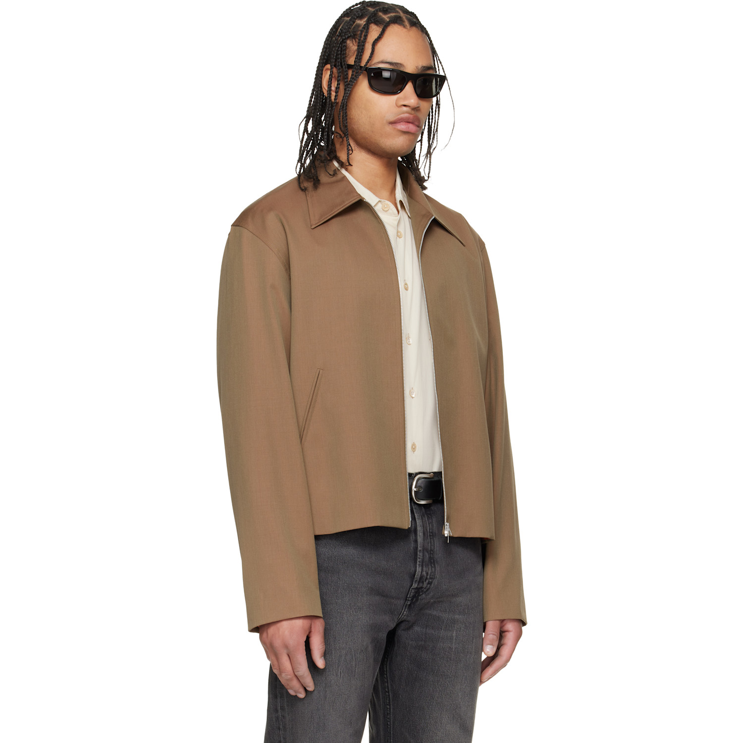  Our Legacy Brown Mini Jacket 