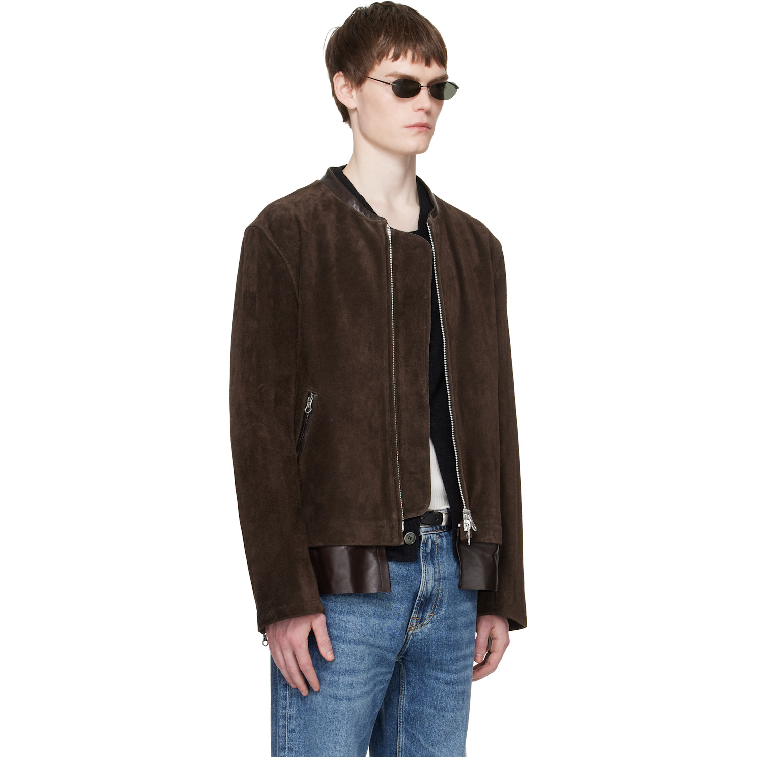  Our Legacy Brown Drift Suede Jacket 