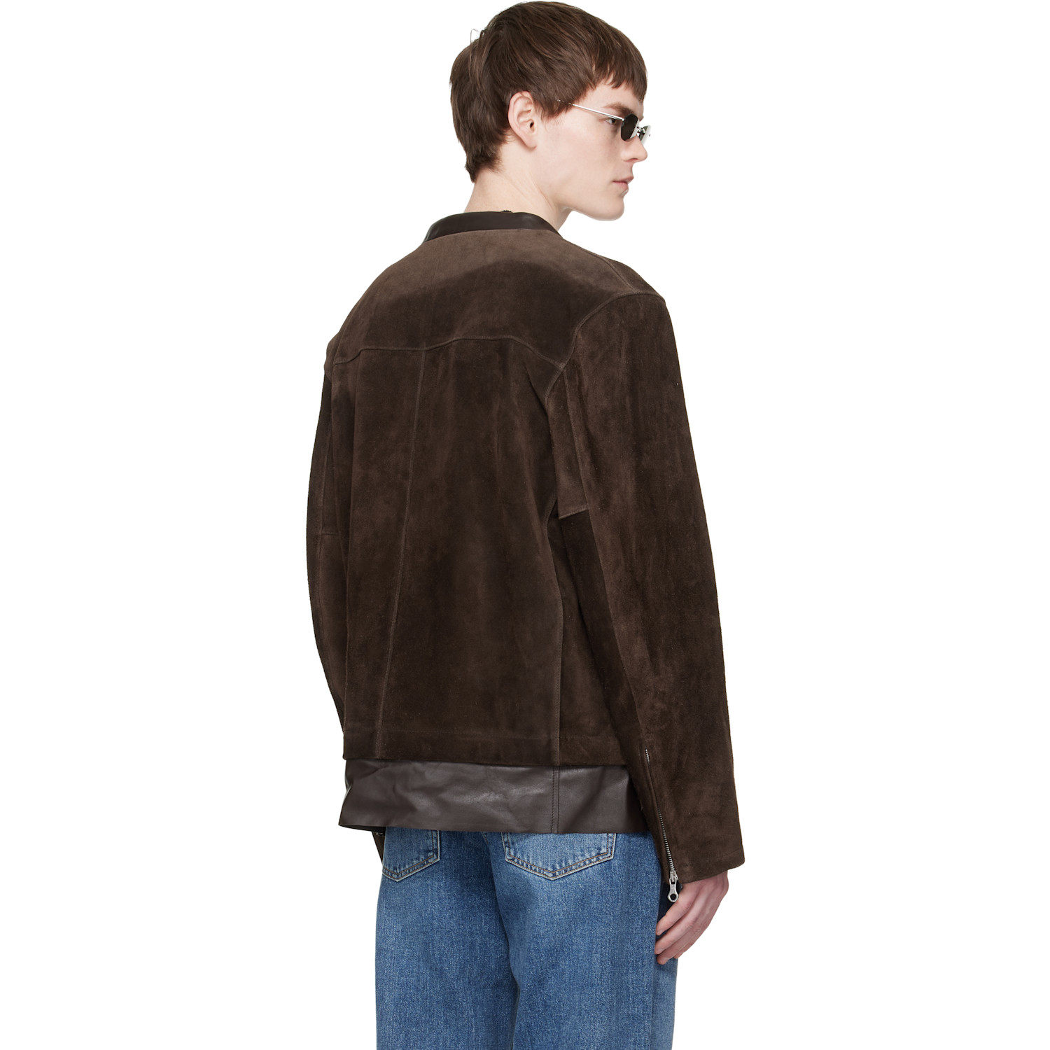  Our Legacy Brown Drift Suede Jacket 