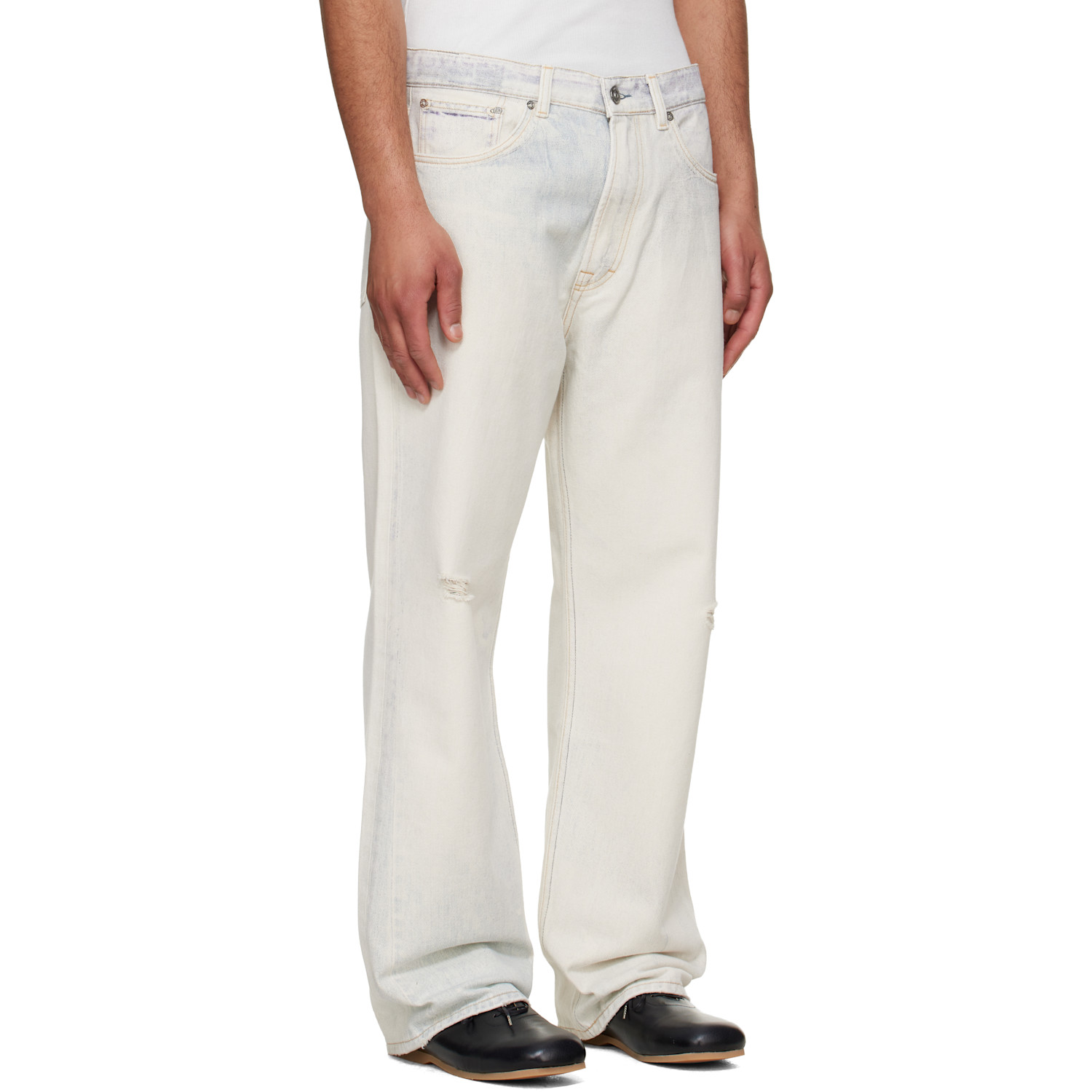  Our Legacy Off-white Third Cut Jeans 