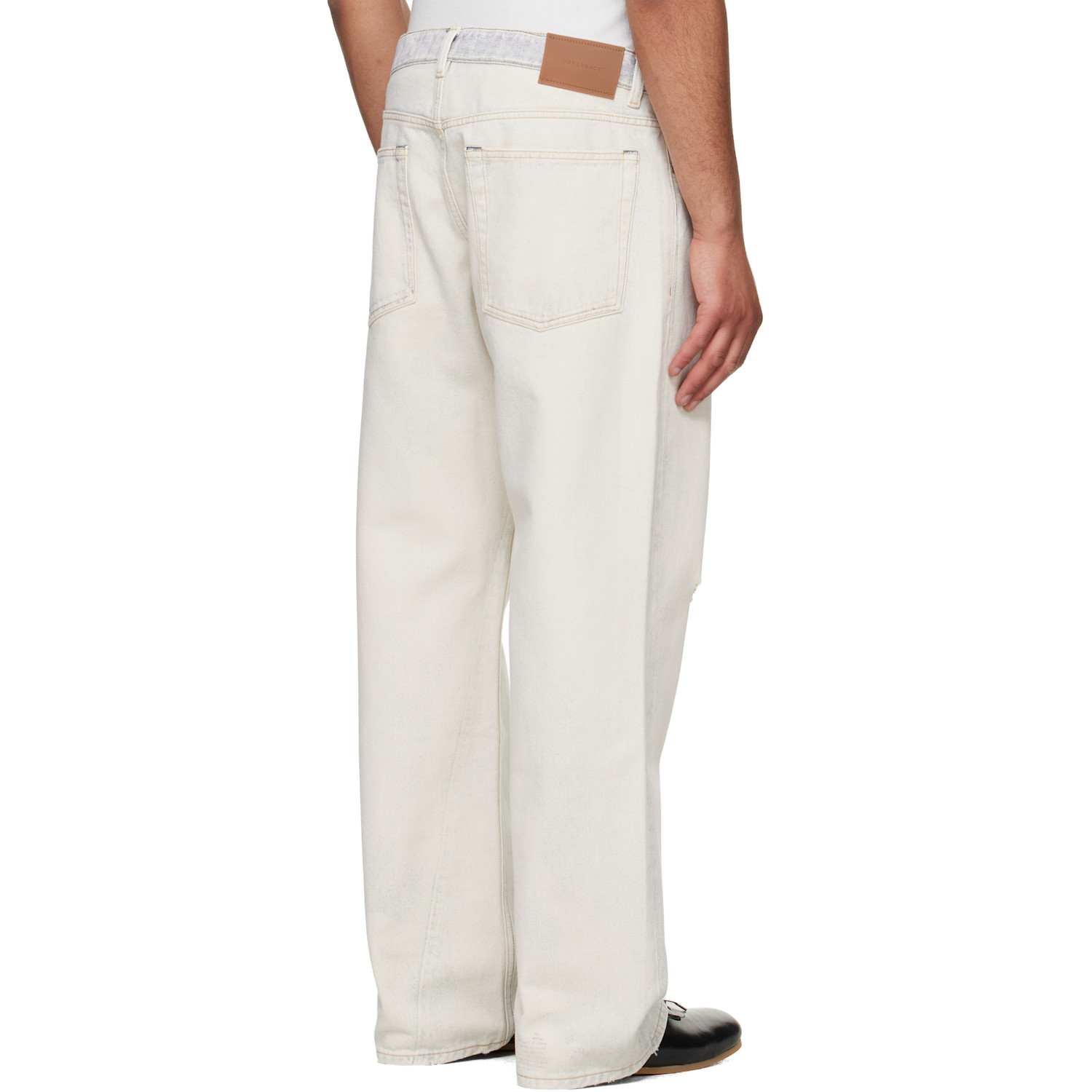  Our Legacy Off-white Third Cut Jeans 